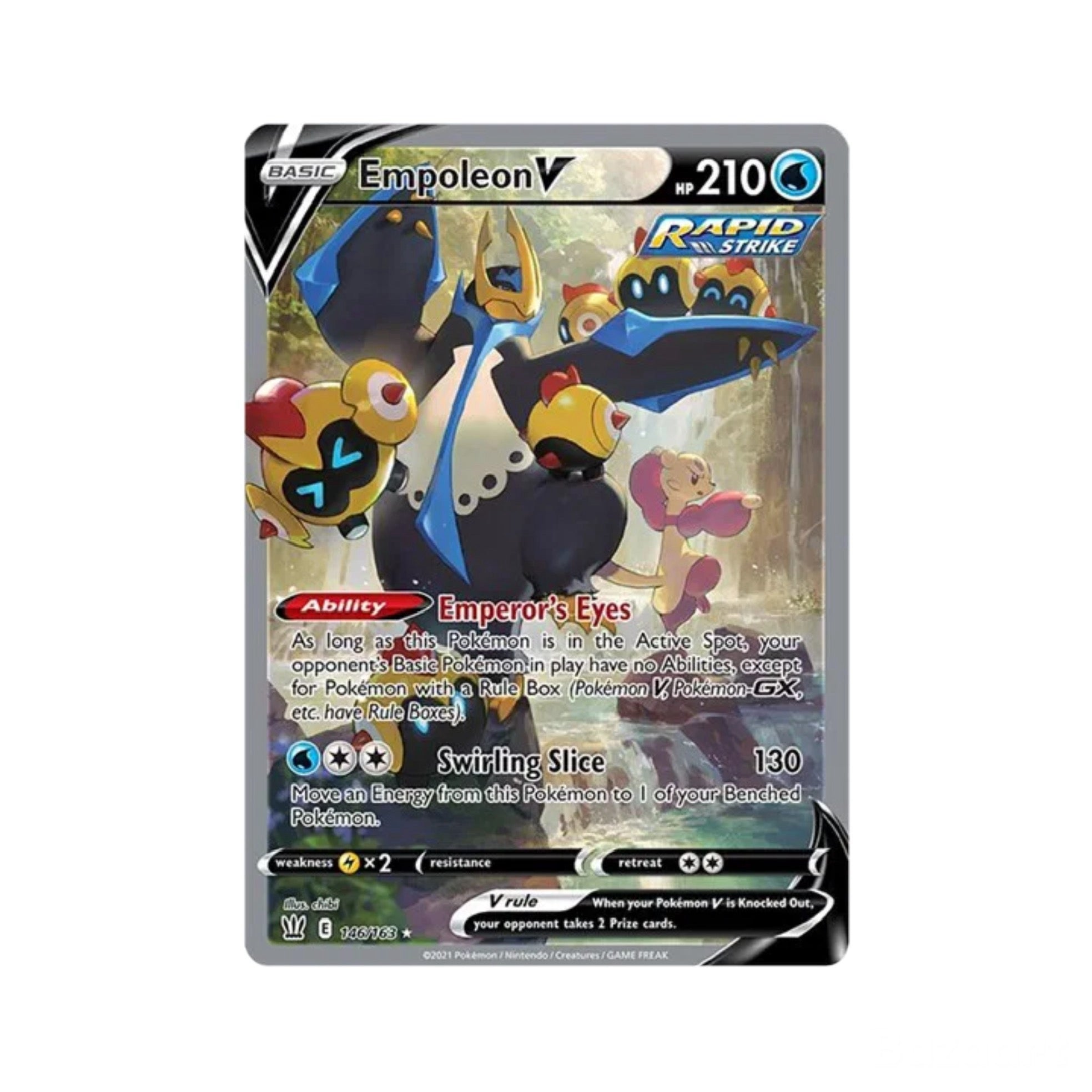 Empoleon V (Alternate Full Art) 146/163 – collectd
