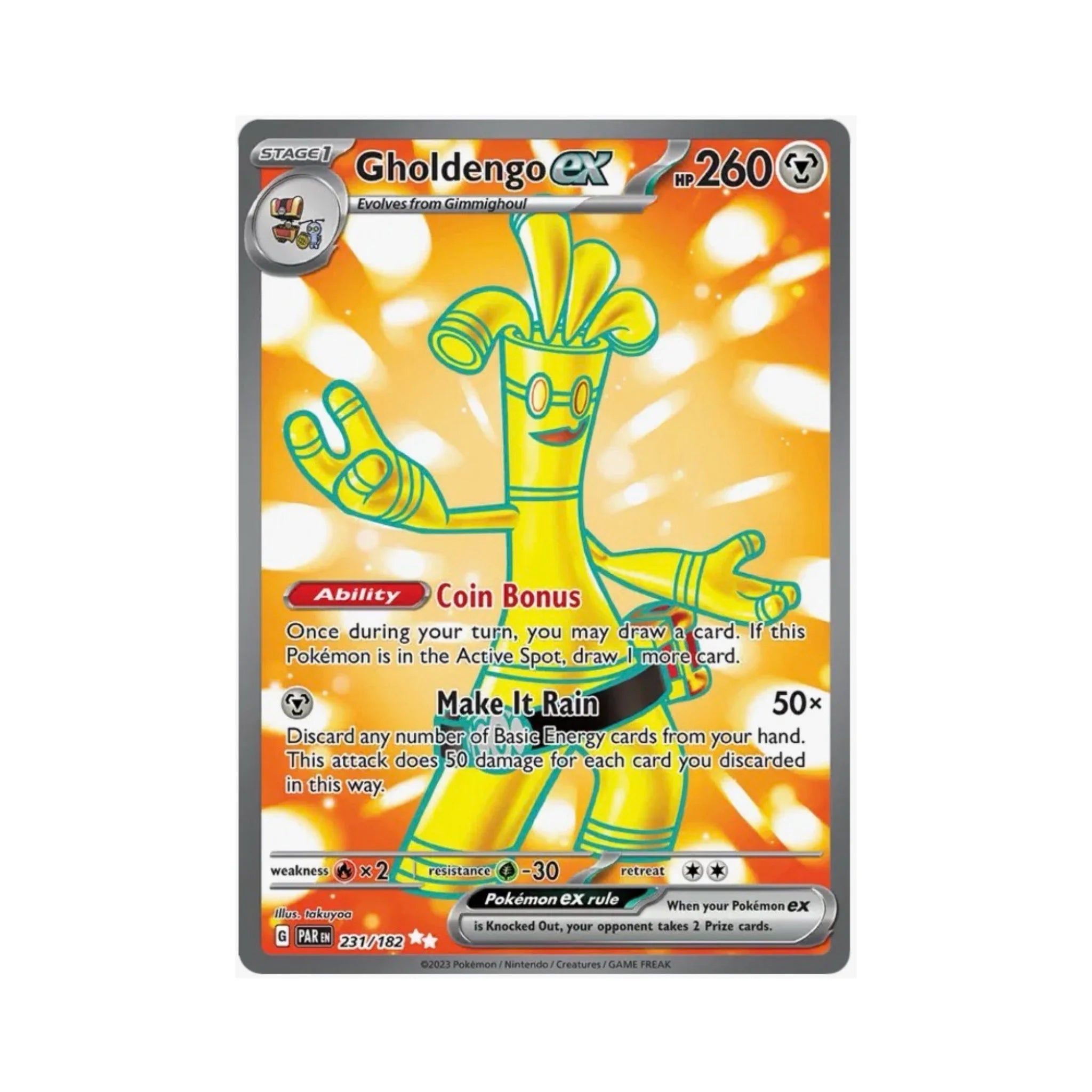 Gholdengo EX 231/182