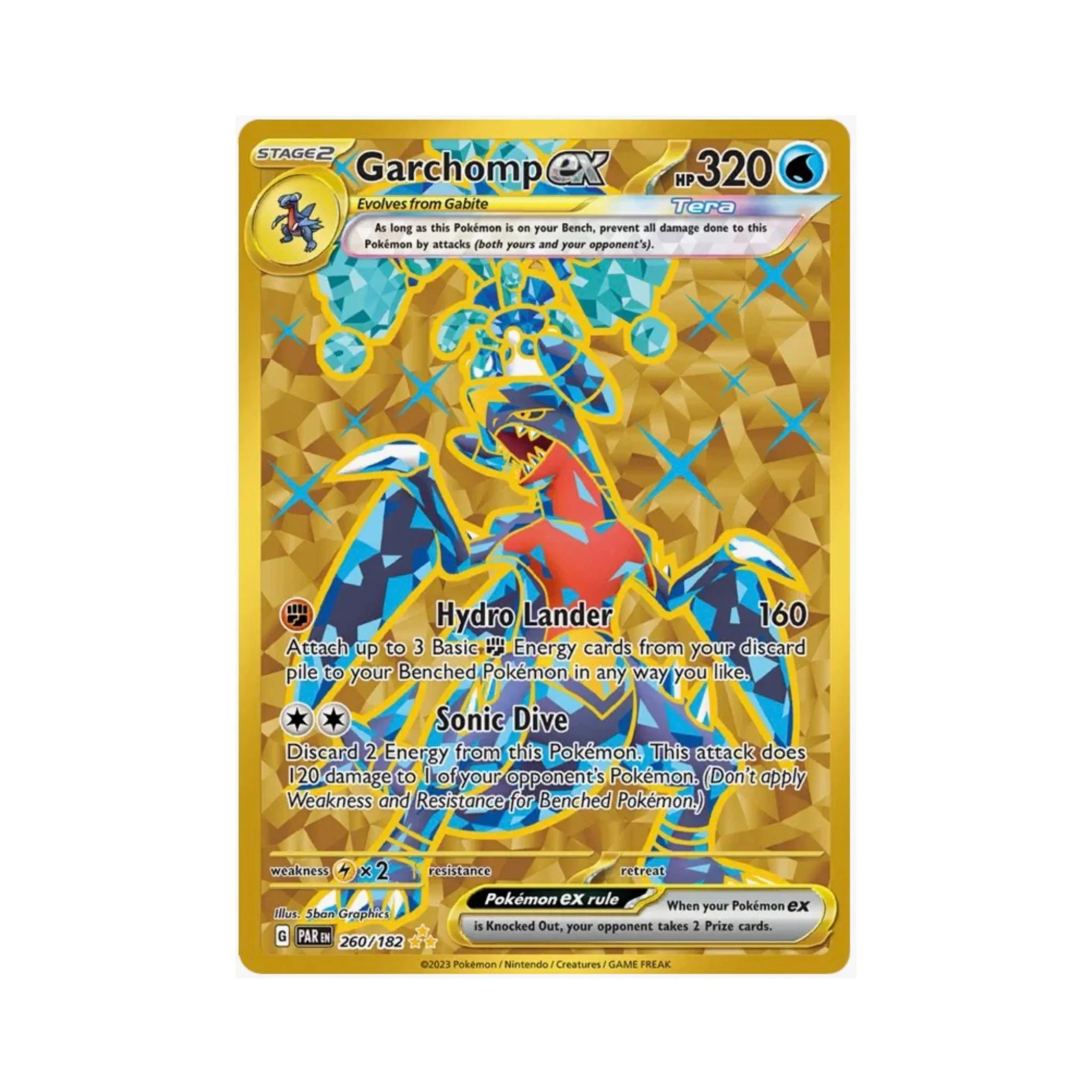 Garchomp EX 260/182