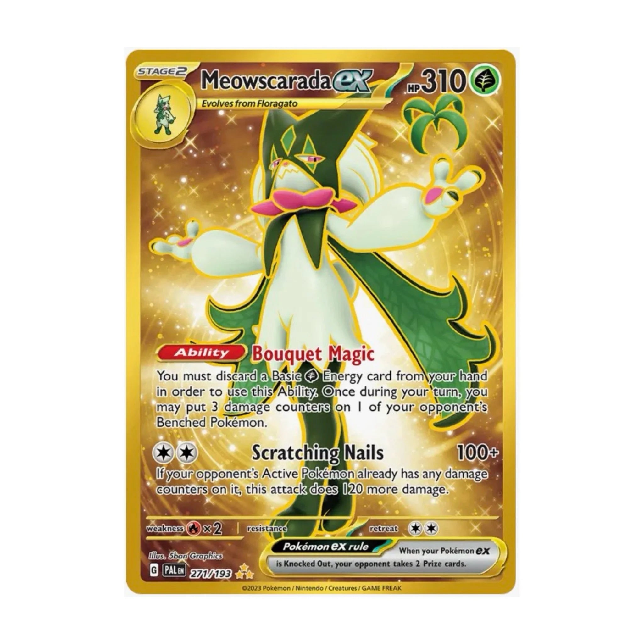 Meowscarada EX 271/193