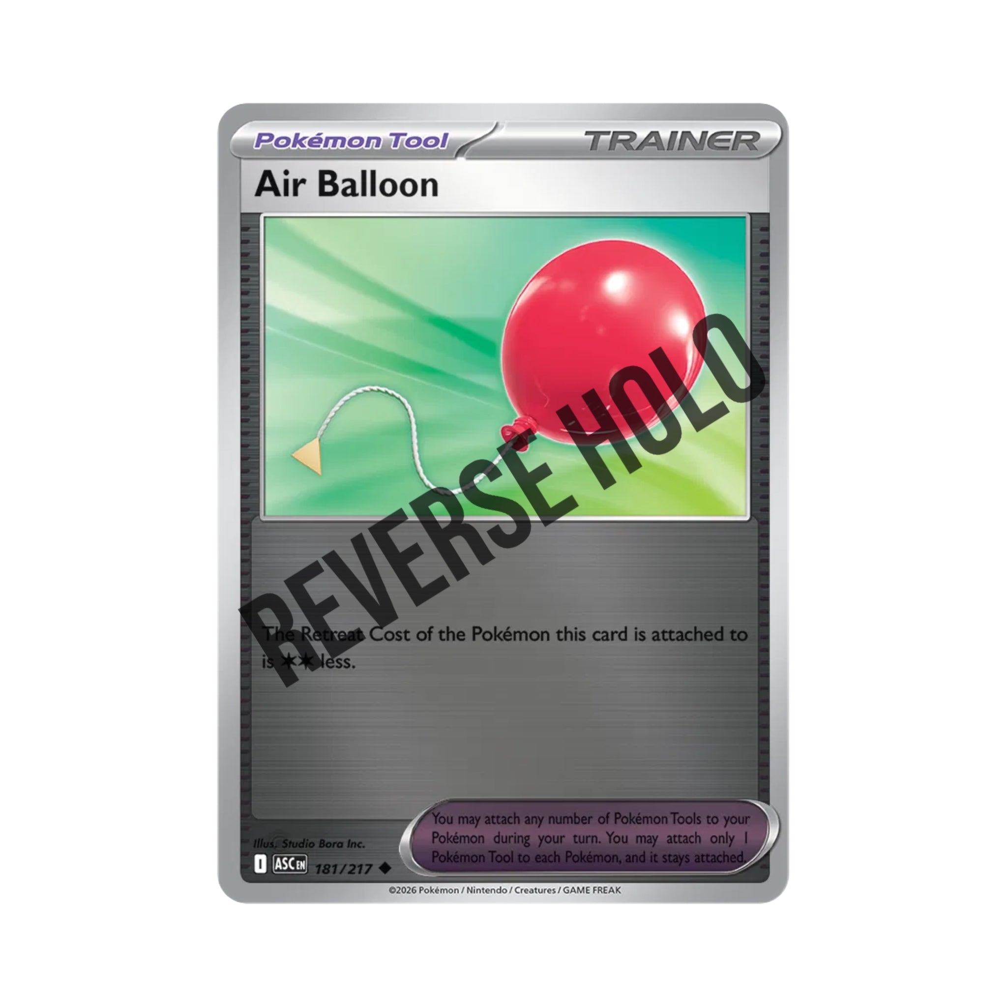 Air Balloon (Reverse Holo) 181/217
