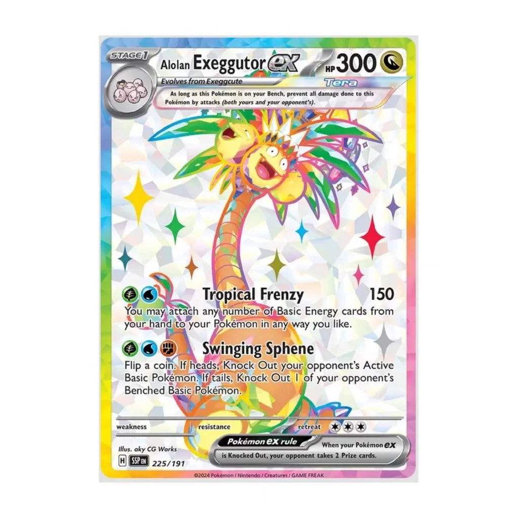 Alolan Exeggutor EX 225/191