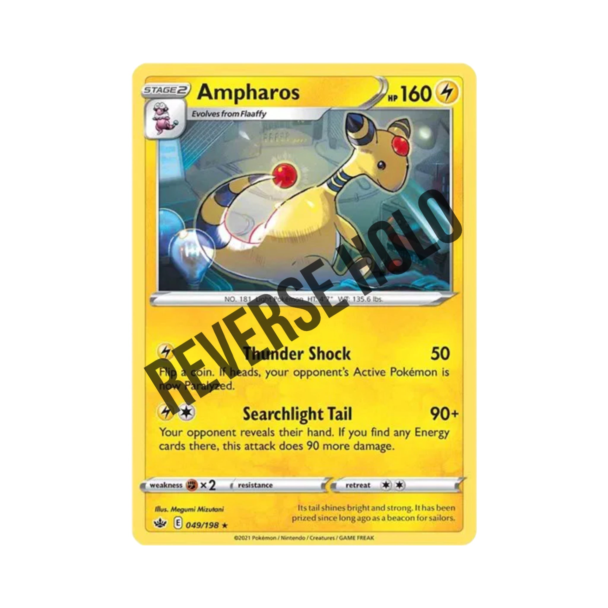 Ampharos (Reverse Holo) 049/198