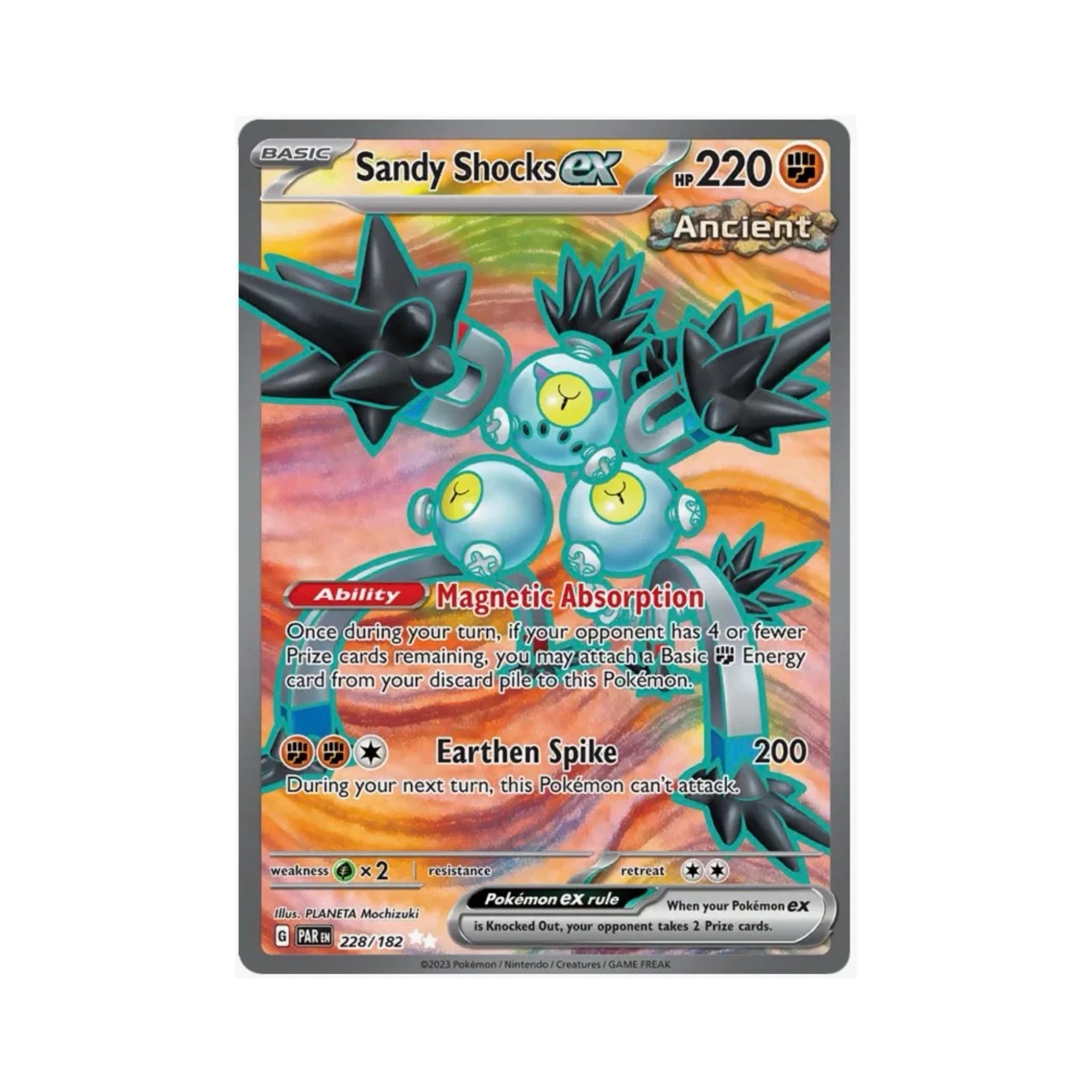 Sandy Shocks EX 228/182