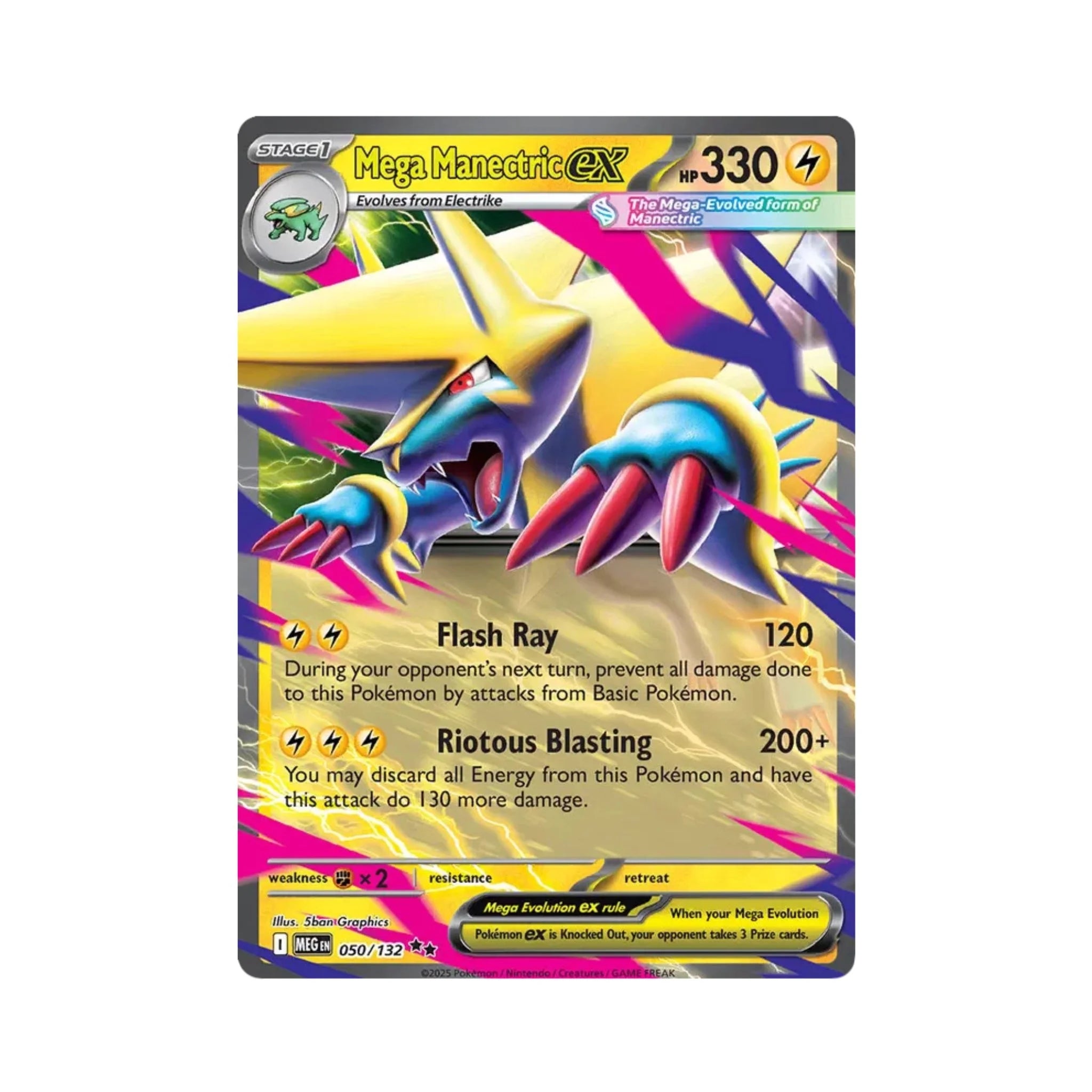 Mega Manectric EX 50/132