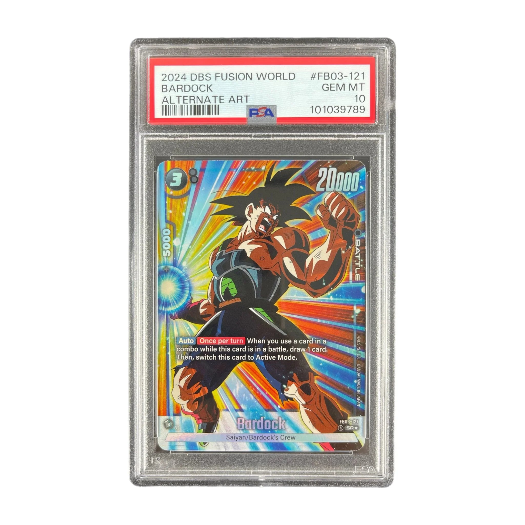 Bardock FB03-121 - PSA 10