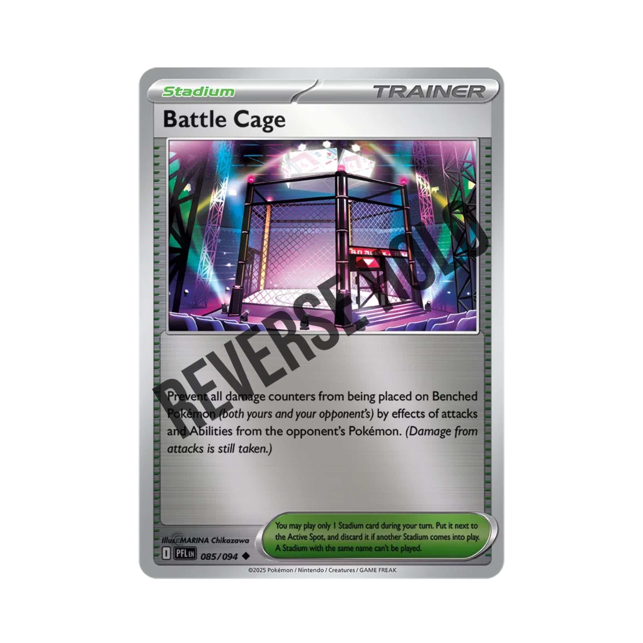 Battle Cage (Reverse Holo) 085/094