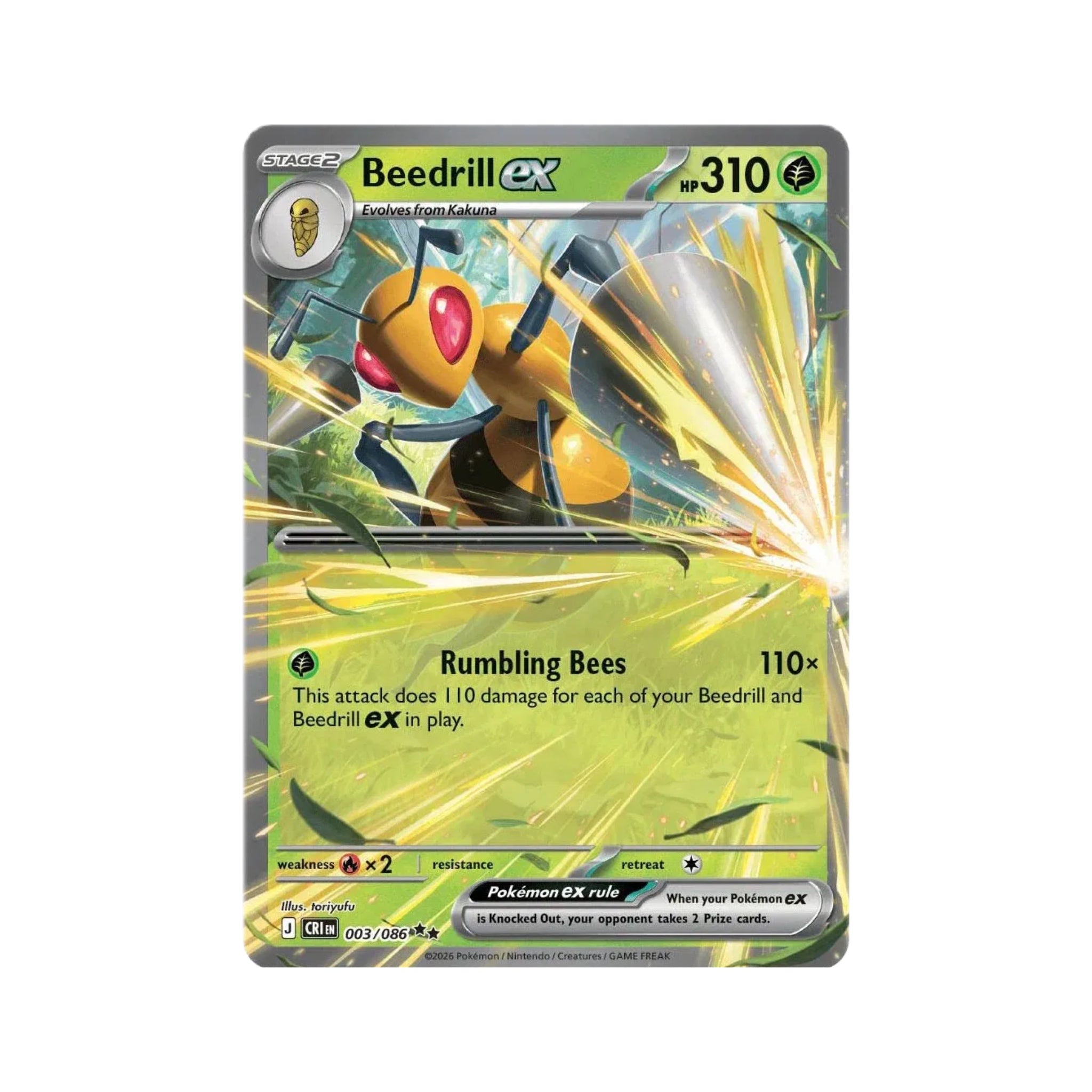 Beedrill EX 003/086