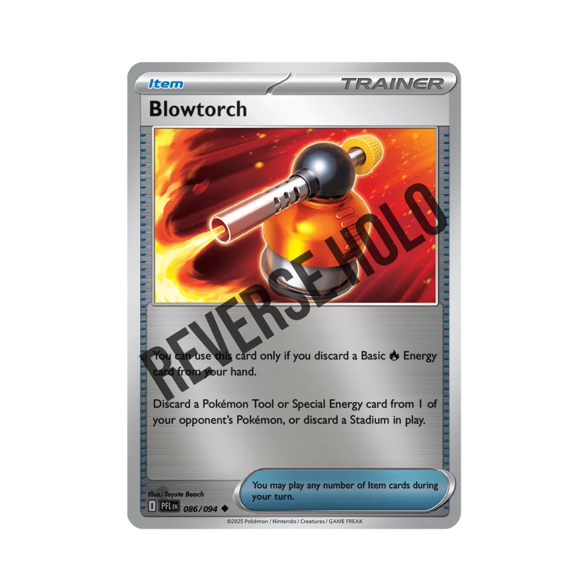 Blowtorch (Reverse Holo) 086/094
