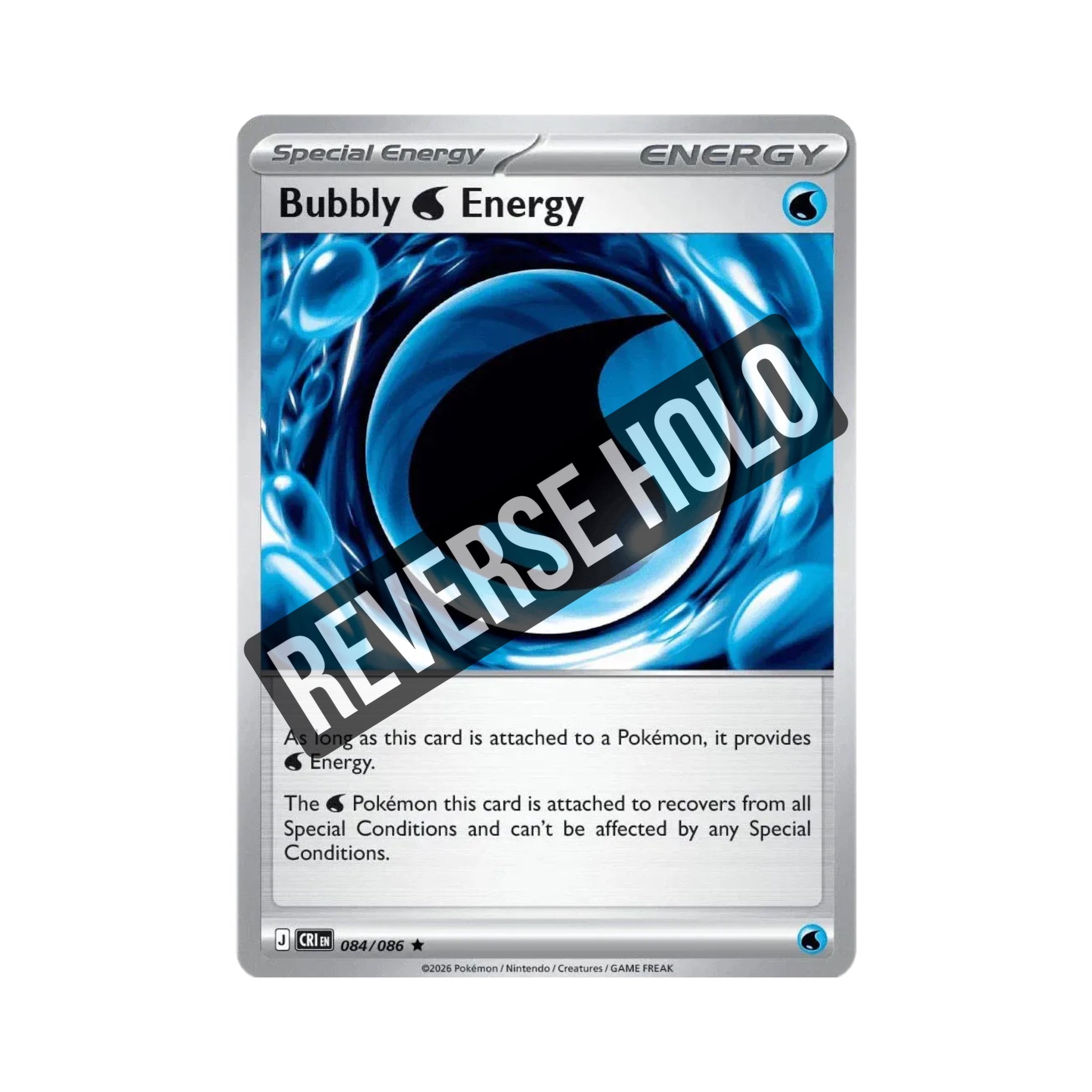 Bubbly Water Energy (Reverse Holo) 084/086