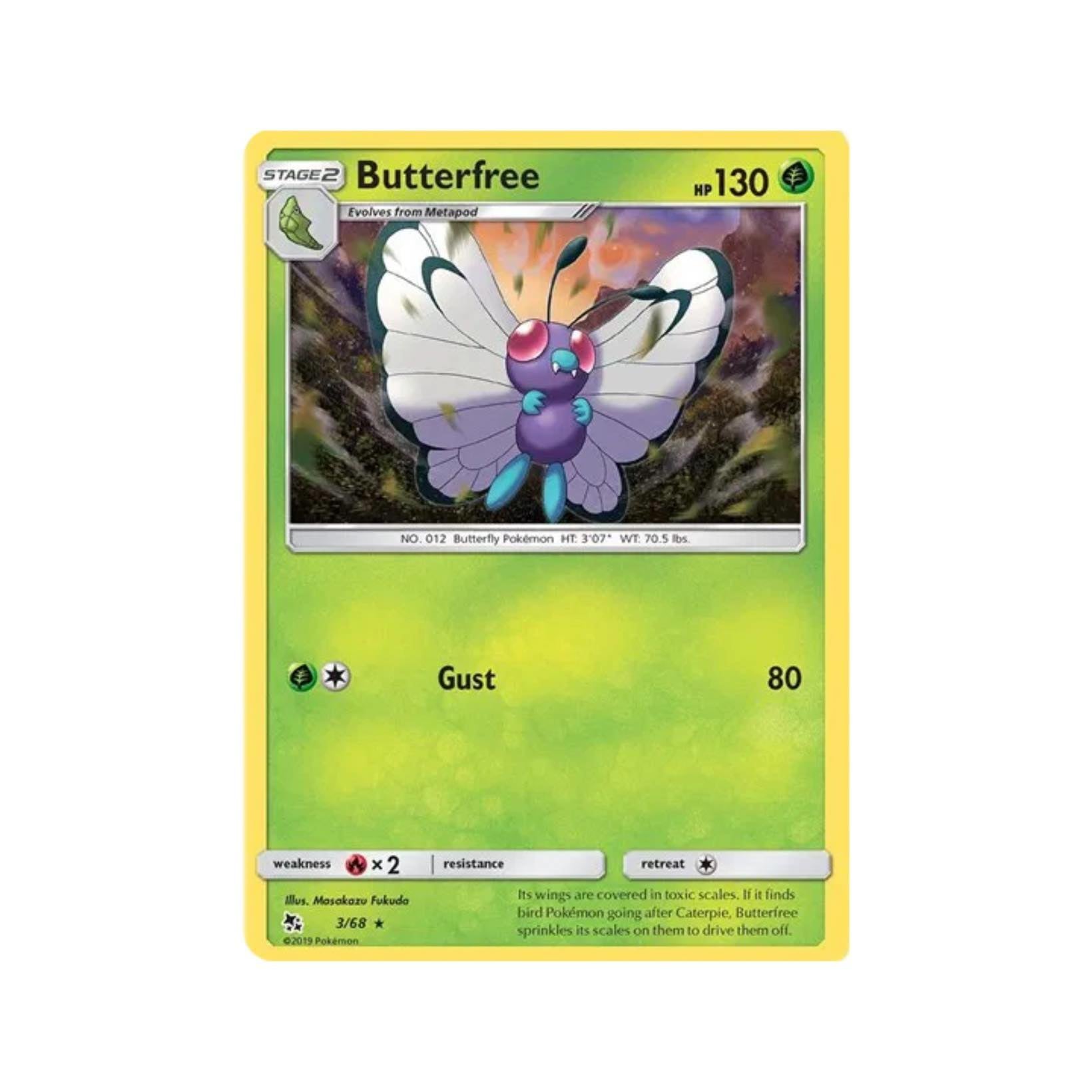 Butterfree 3/68