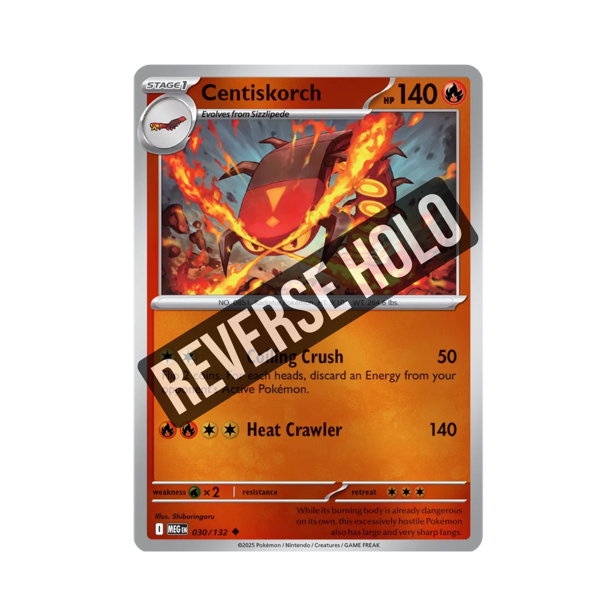 Centiskorch (Reverse Holo) 030/132
