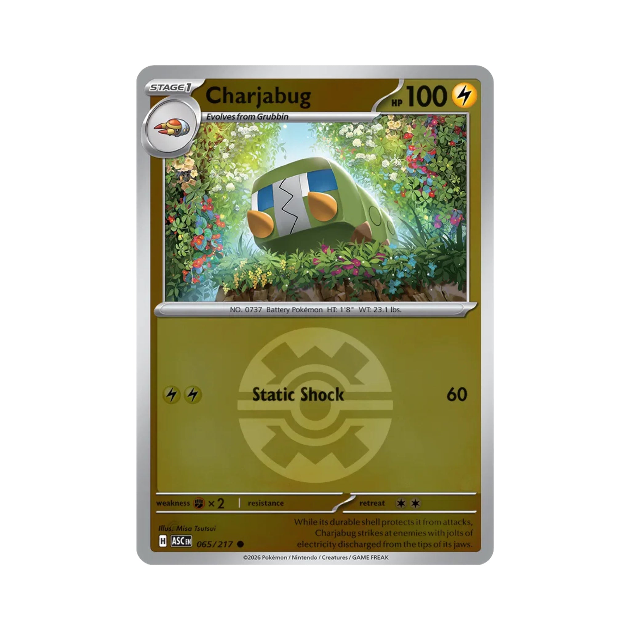 Charjabug (Quick Ball) 065/217