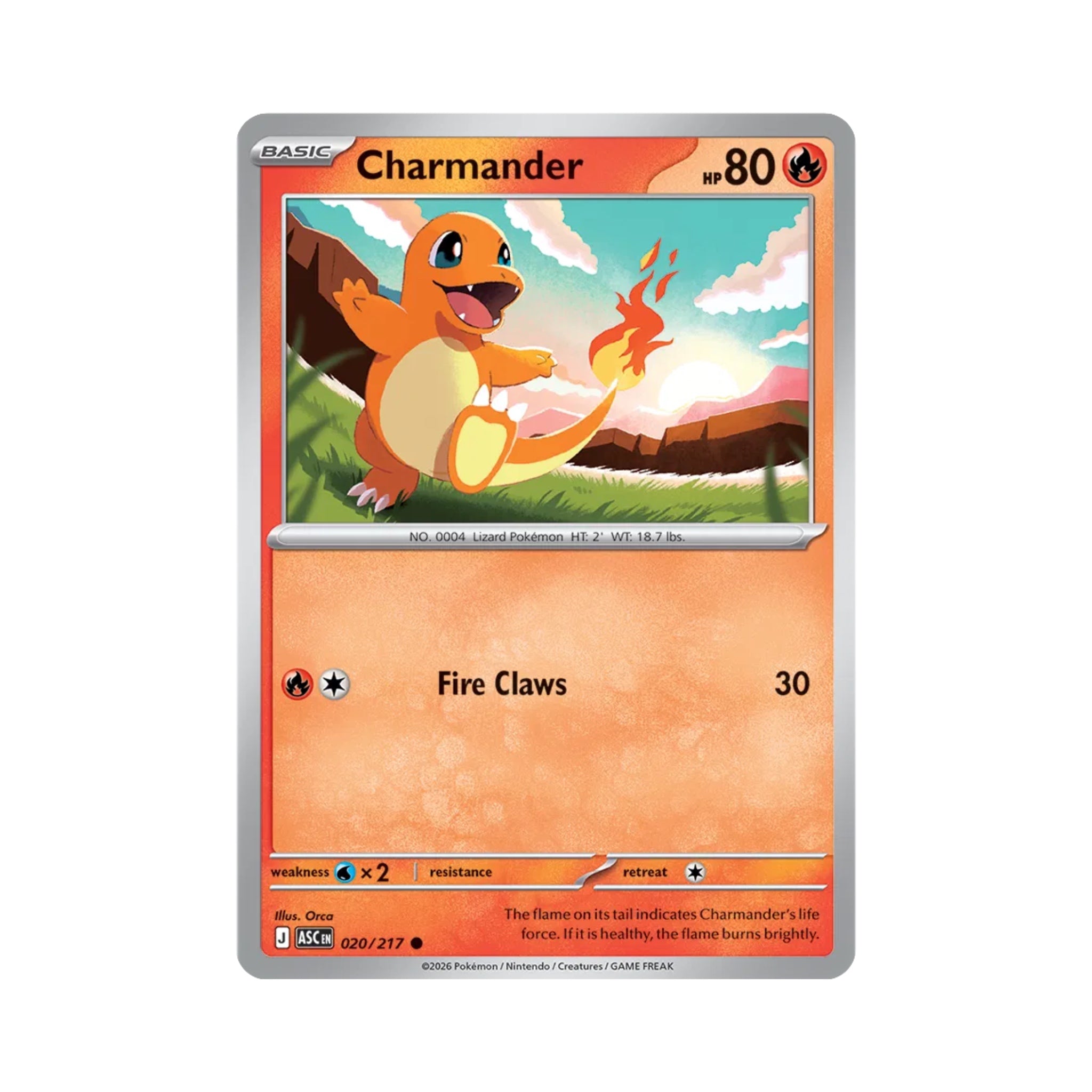 Charmander 020/217