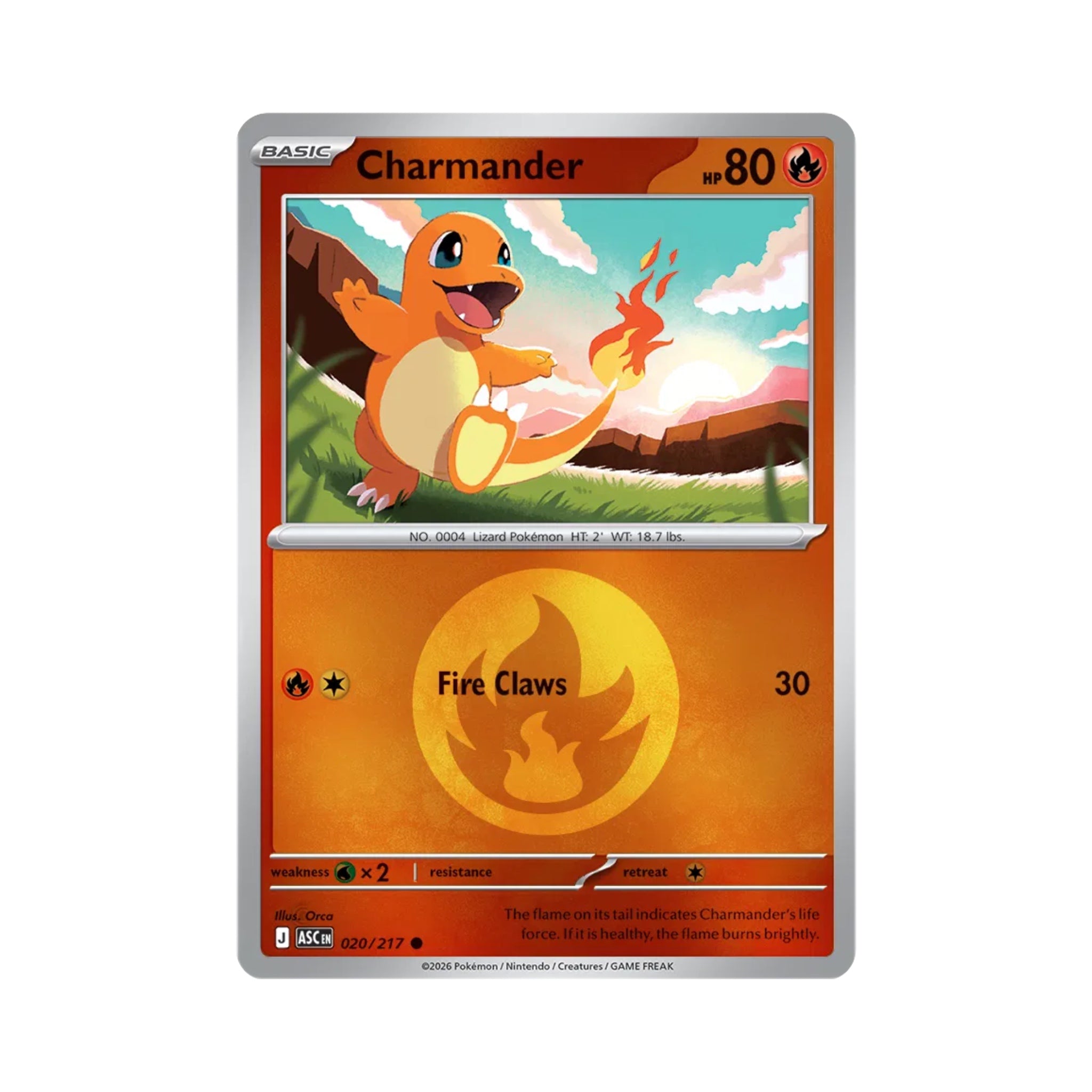 Charmander (Energy Symbol Pattern) 020/217