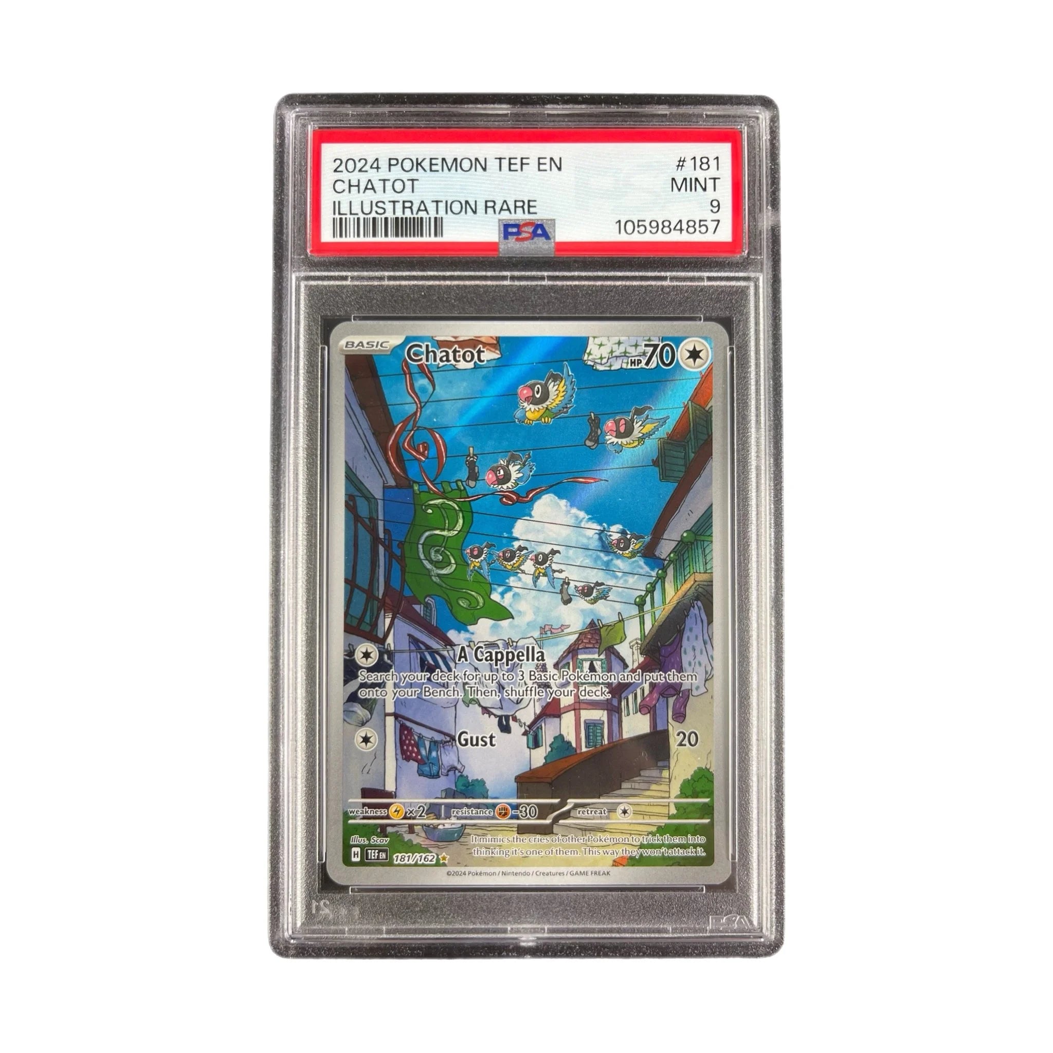 Chatot 181/162 - PSA 9