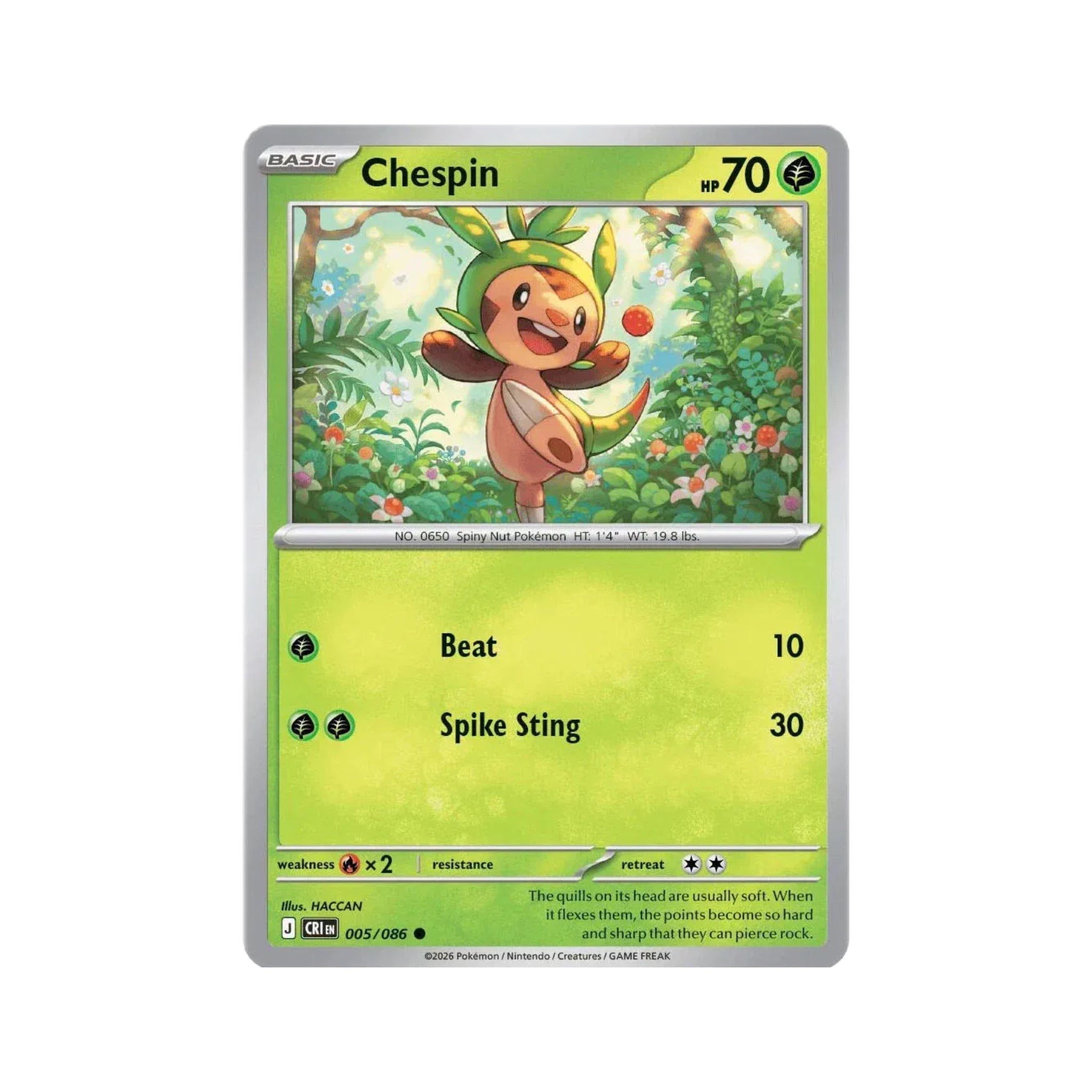 Chespin 005/086