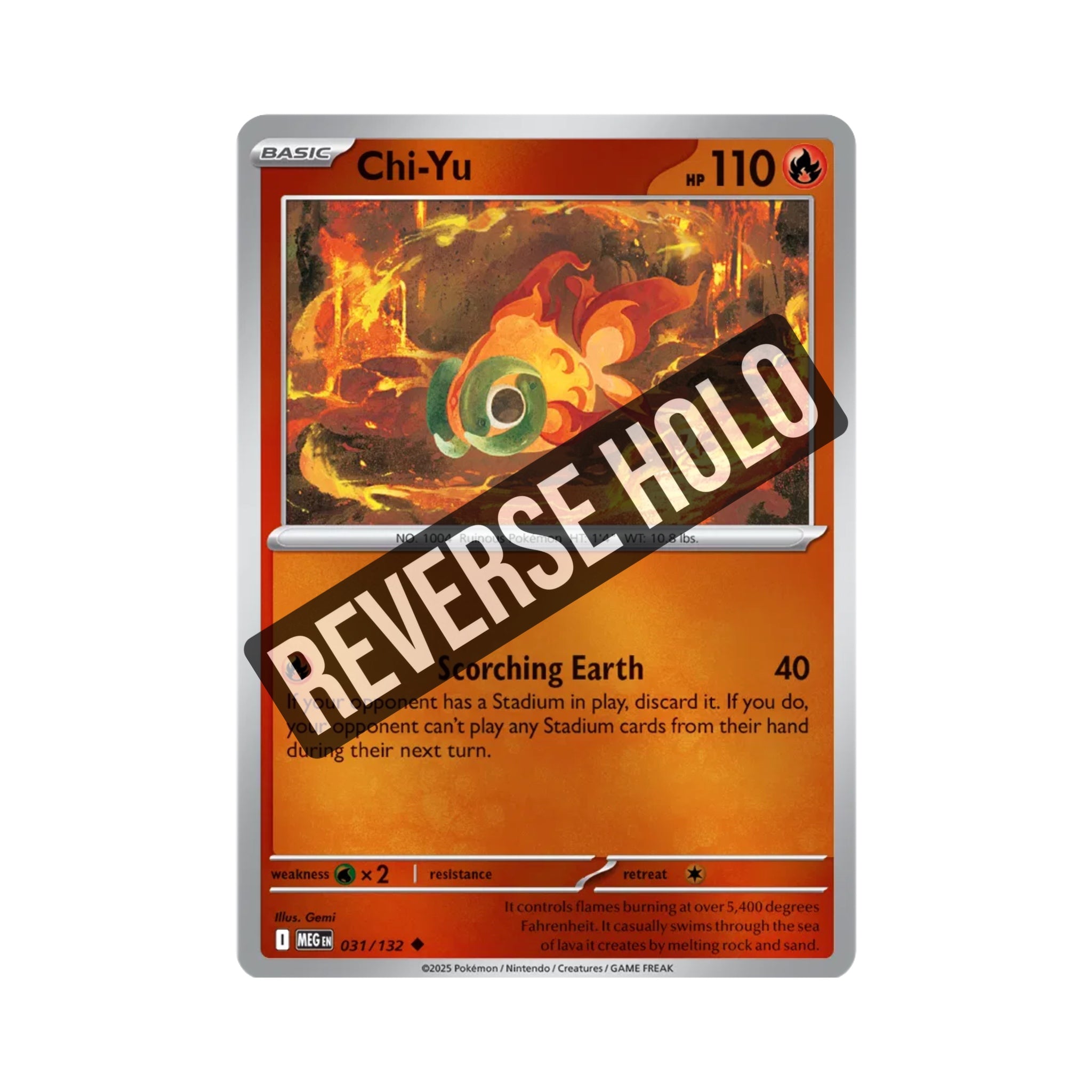 Chi-Yu (Reverse Holo) 031/132
