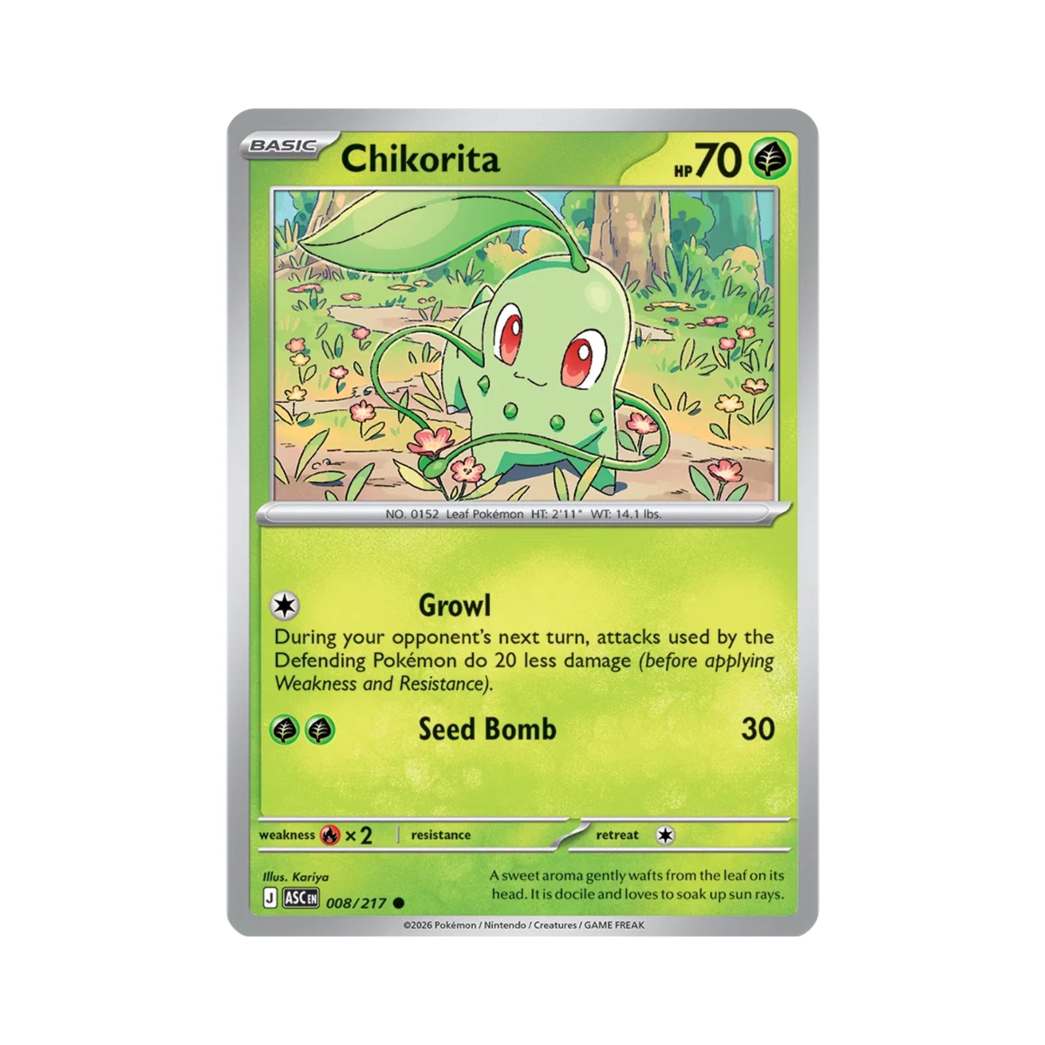 Chikorita 008/217