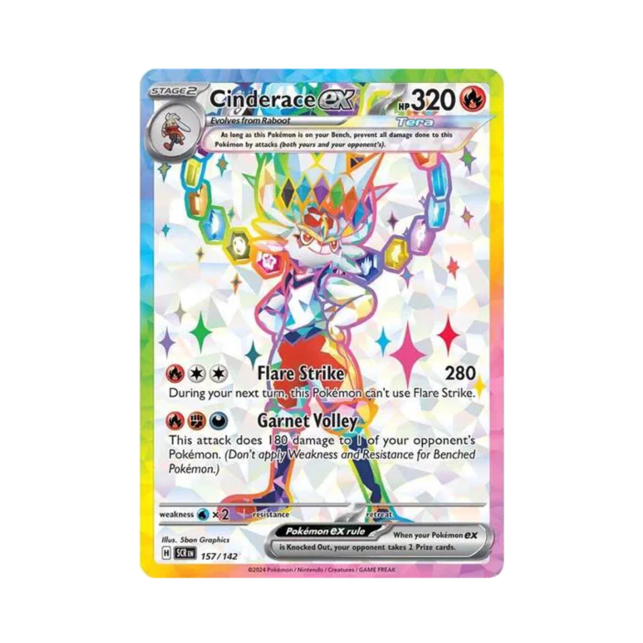 Cinderace ex 157/142