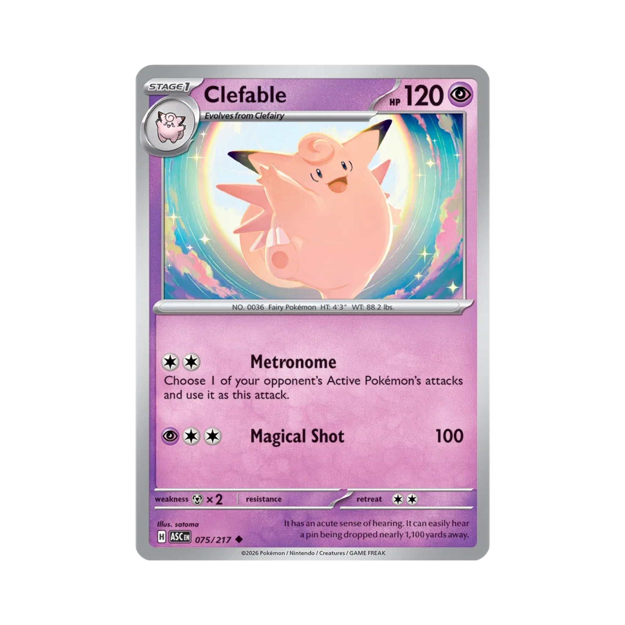 Clefable 075/217