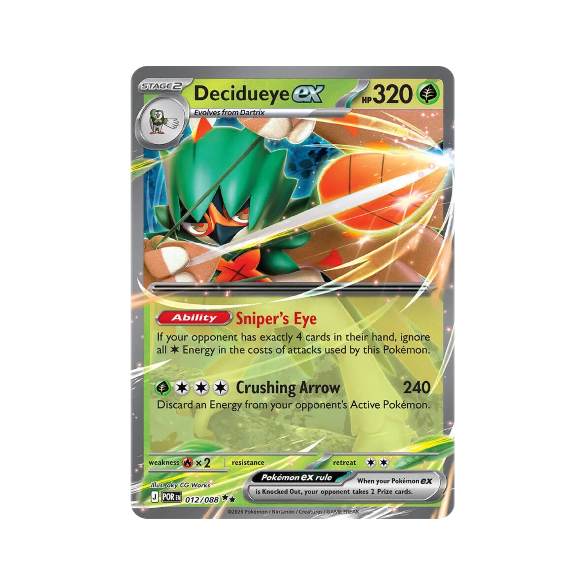 Decidueye ex 012/088