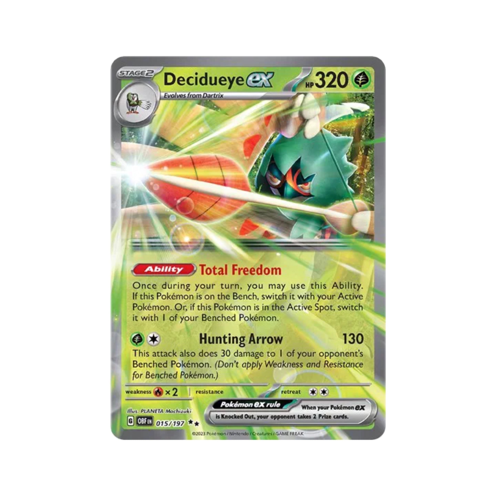 Decidueye ex 015/197