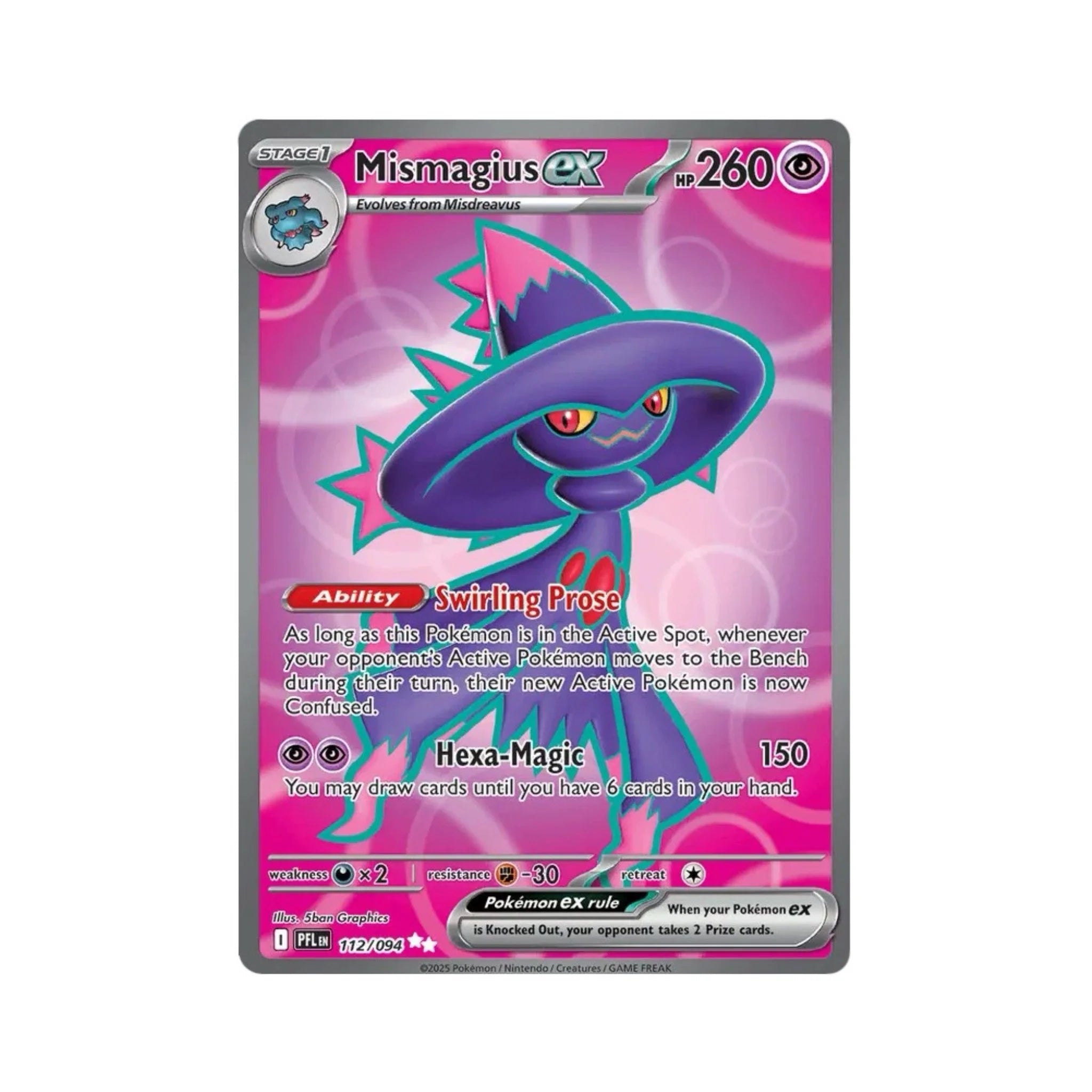 Mismagius EX 112/182