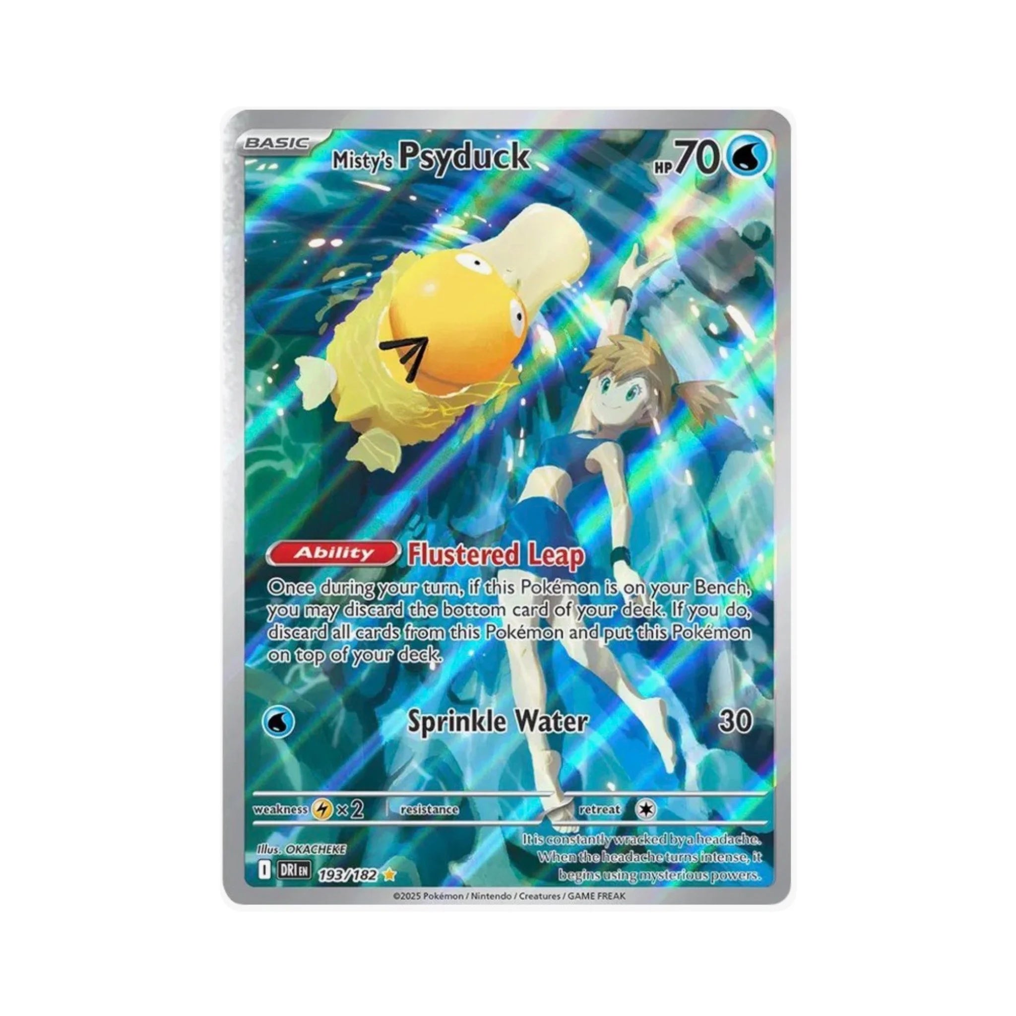Misty's Psyduck 193/182 collectd Misty's Psyduck 193/182 collectd