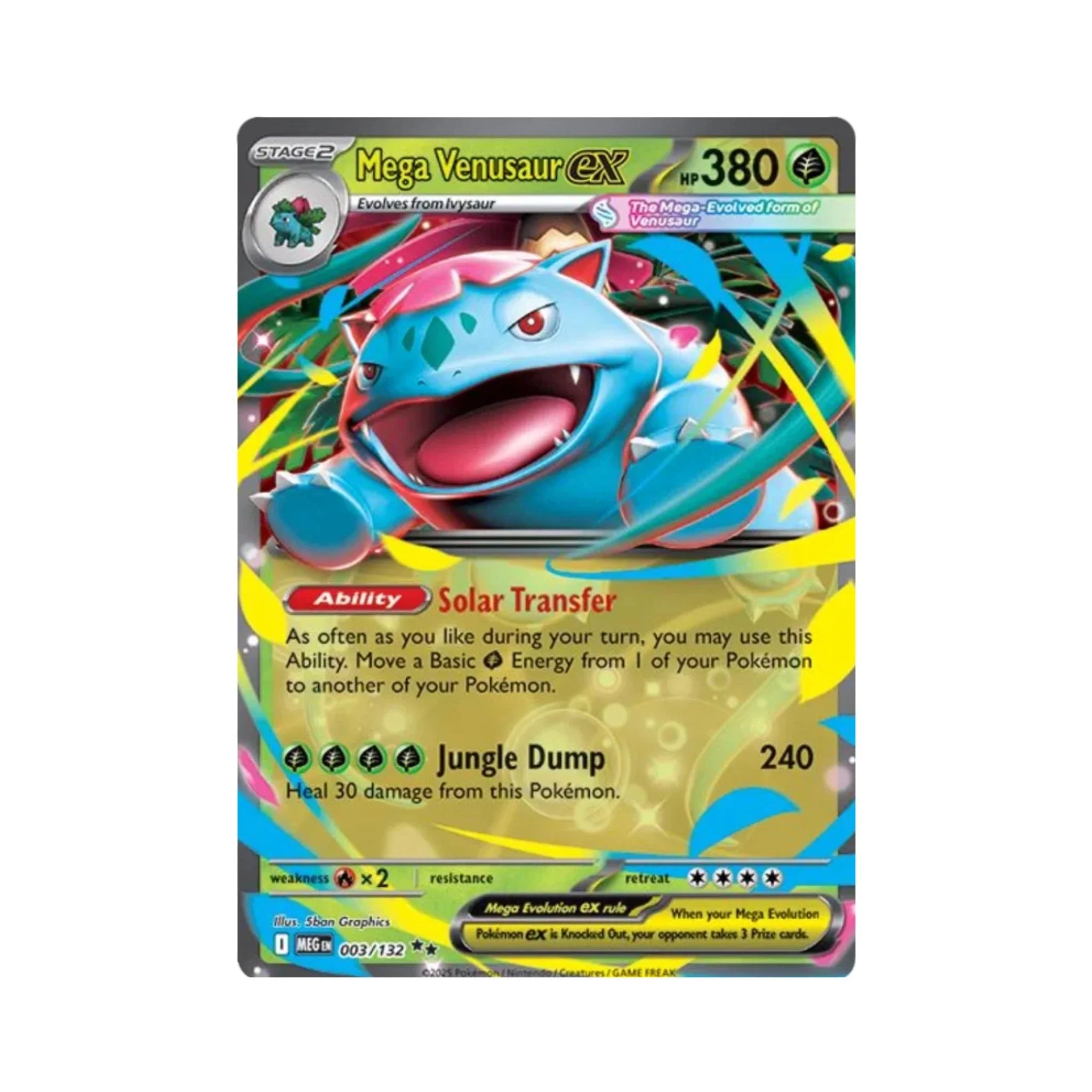 Mega Venusaur EX 3/132