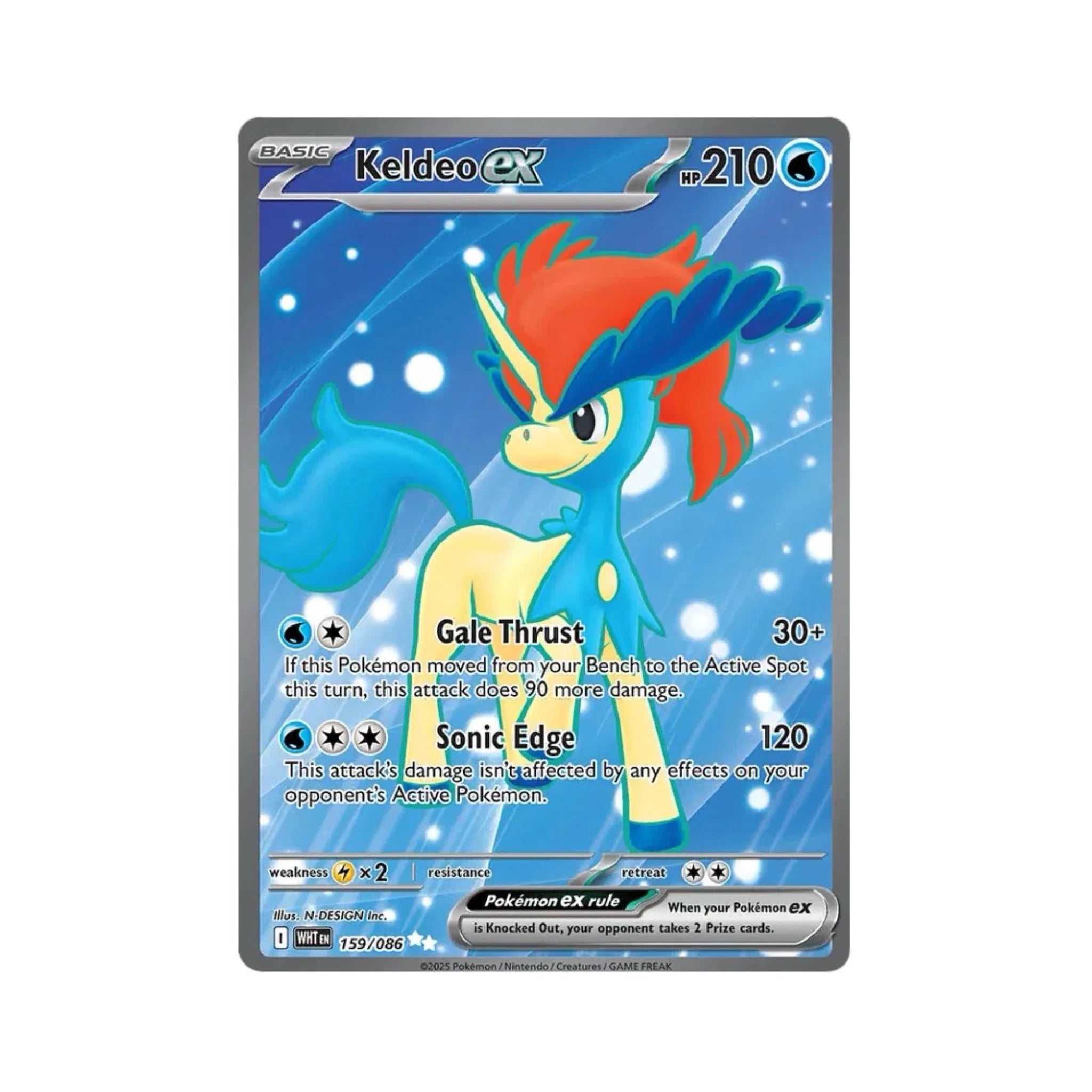 Keldeo EX 159/86