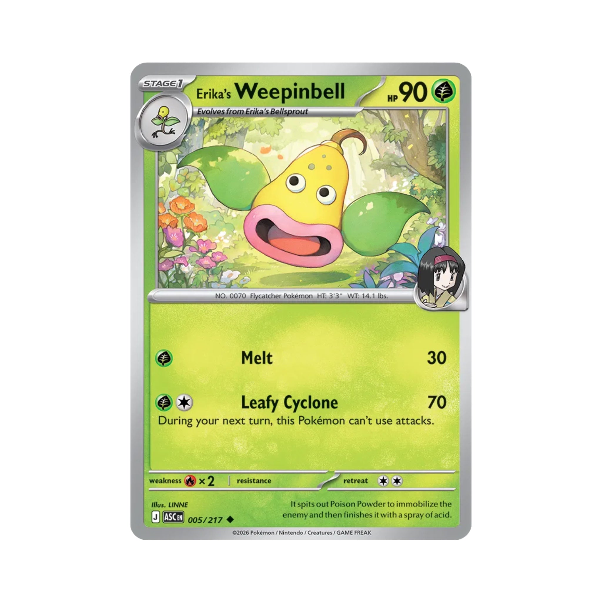 Erika's Weepinbell 005/217