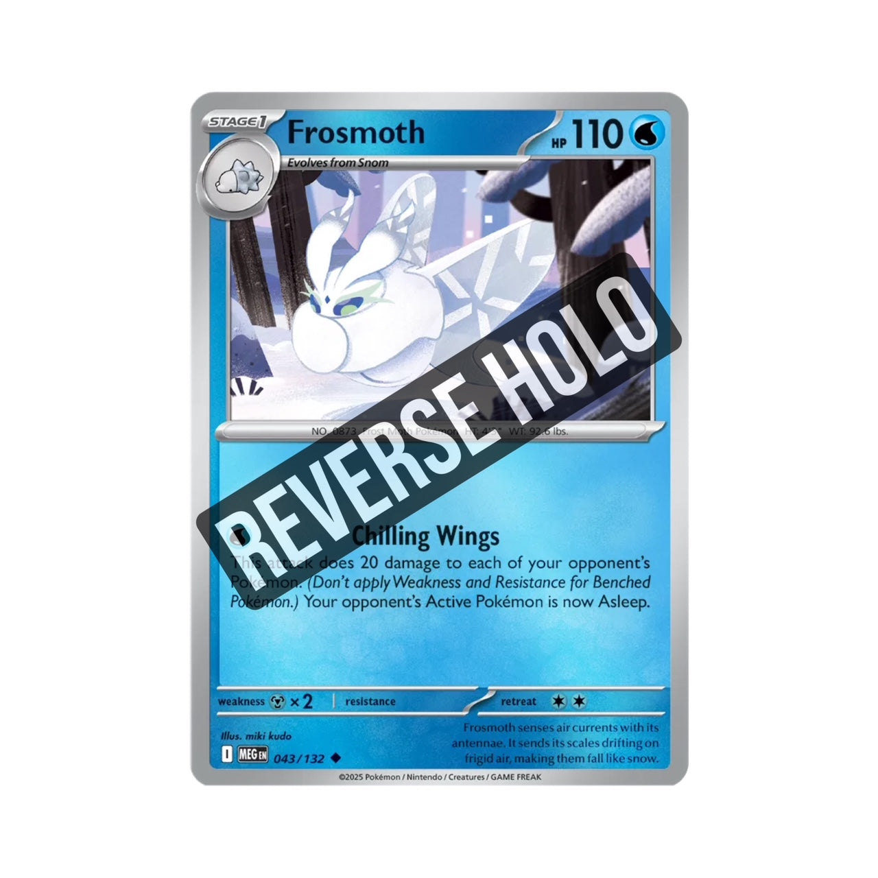 Frosmoth (Reverse Holo) 043/132