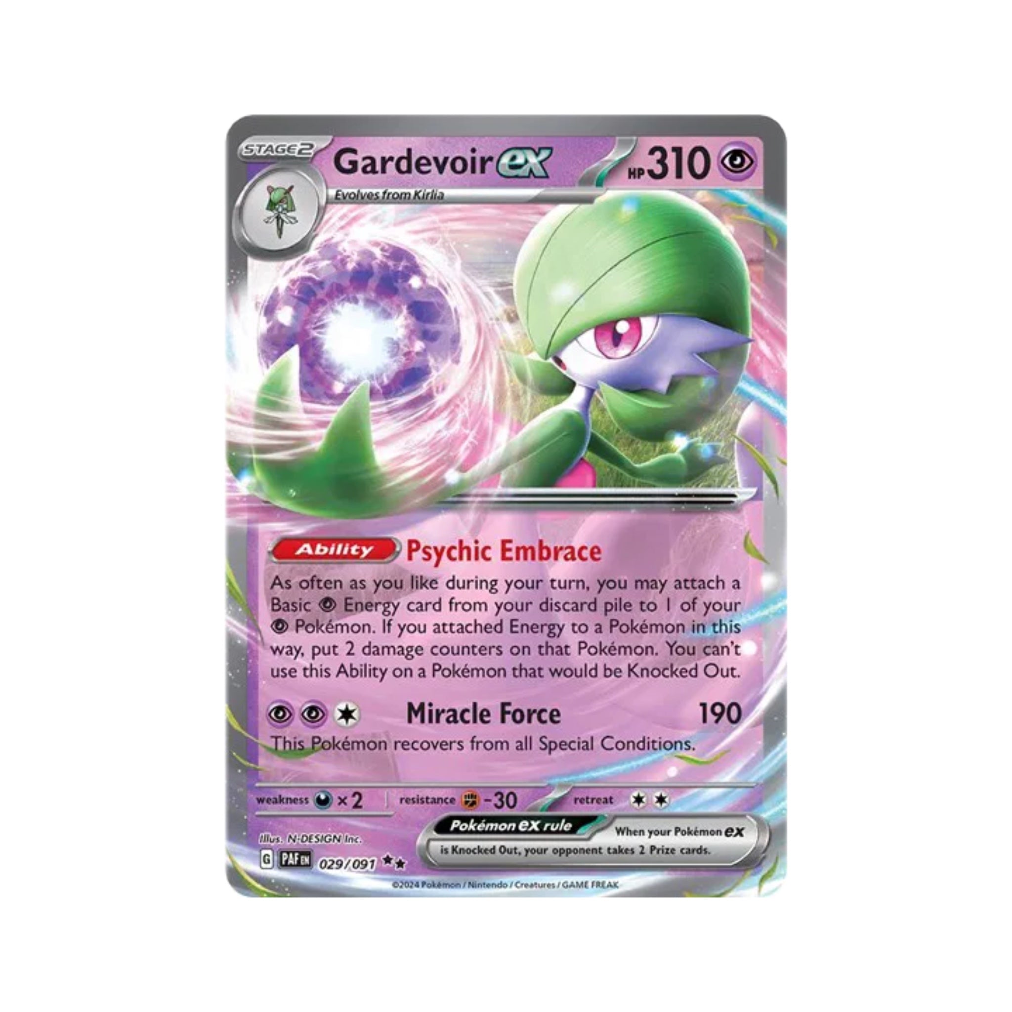 Gardevoir ex 029/091