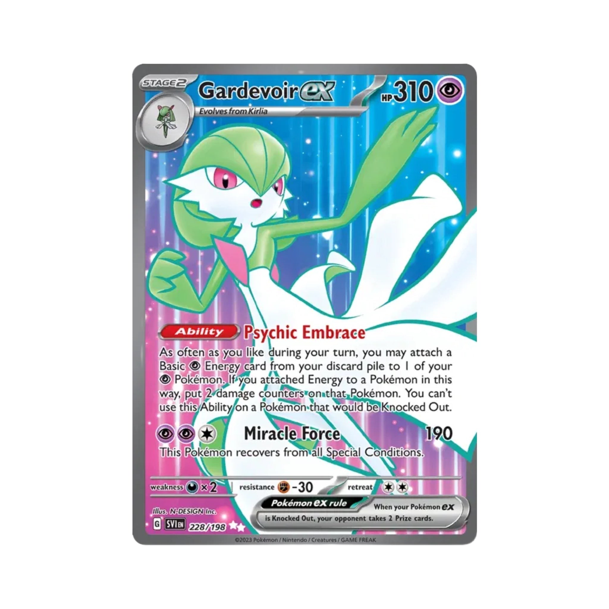 Gardevoir ex 228/198