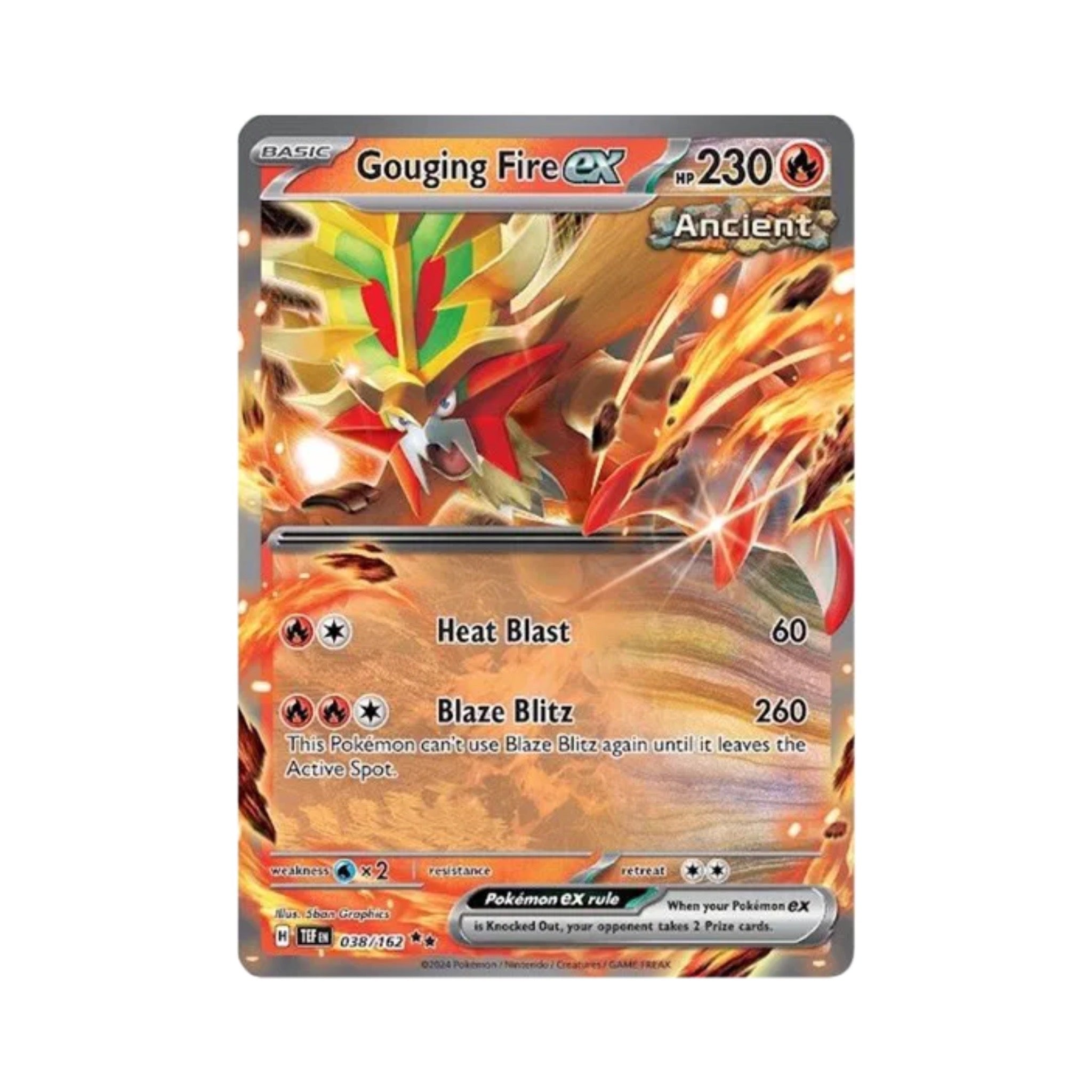Gouging Fire ex 038/162