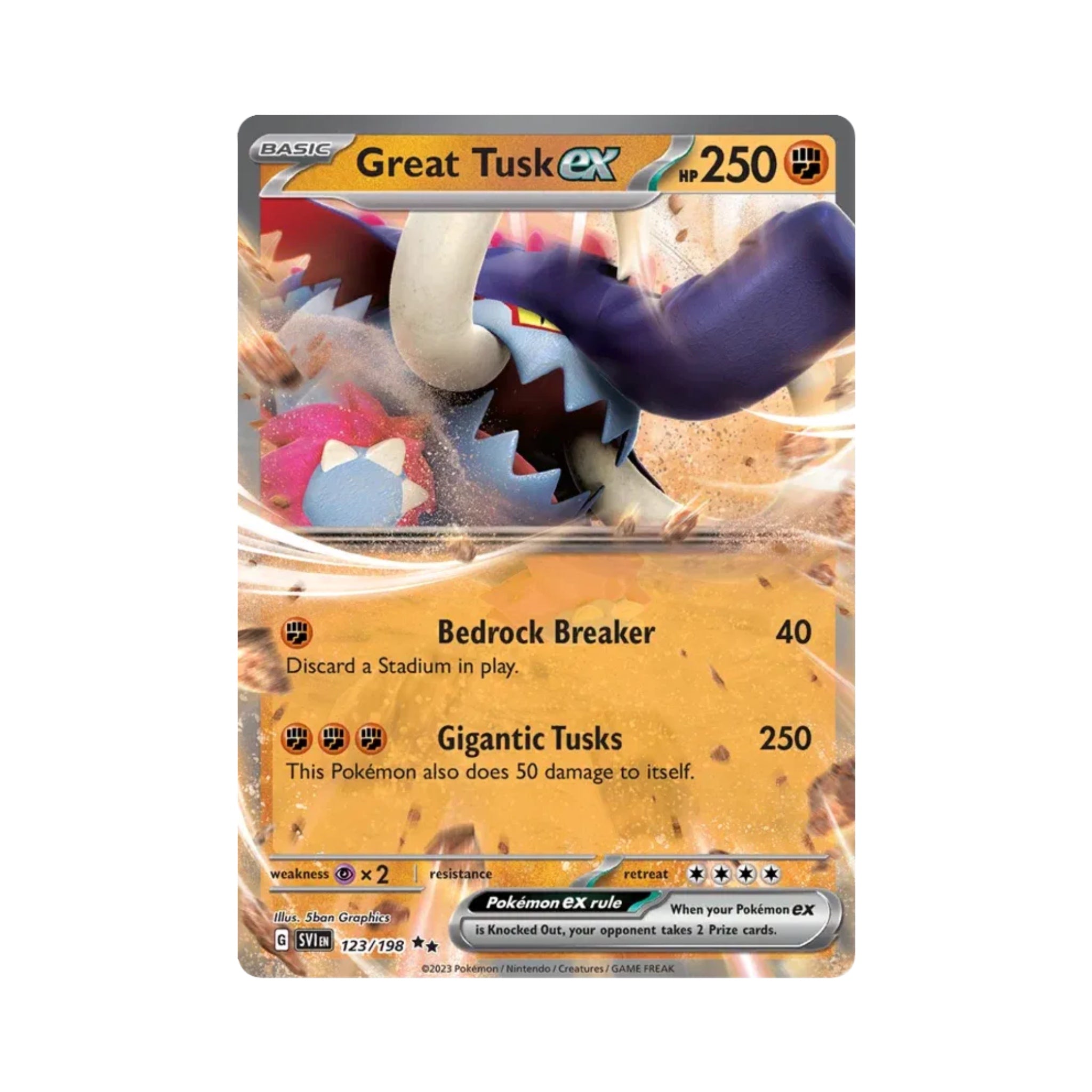 Great Tusk ex 123/198