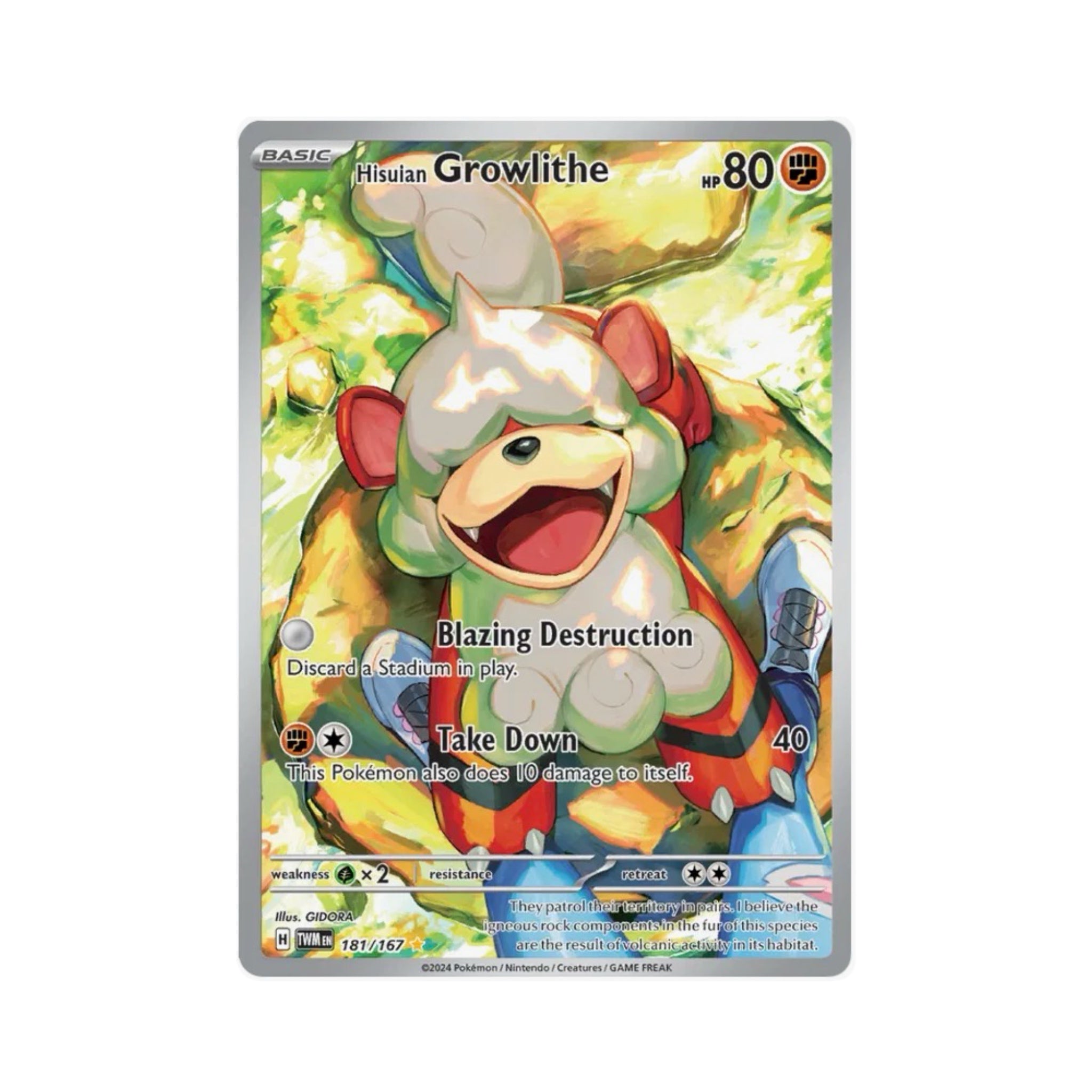 Hisuian Growlithe 181/167