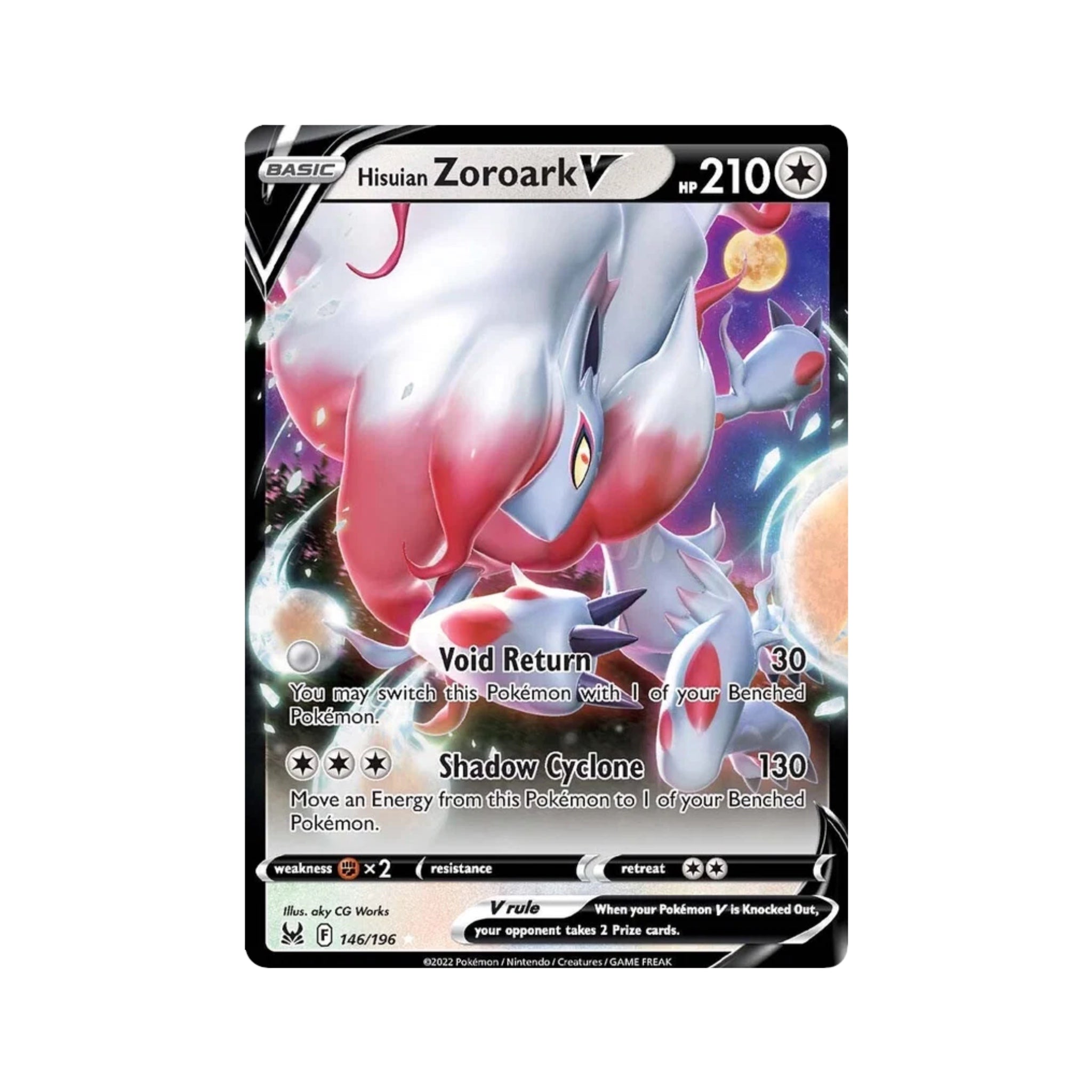 Hisuian Zoroark V 146/196