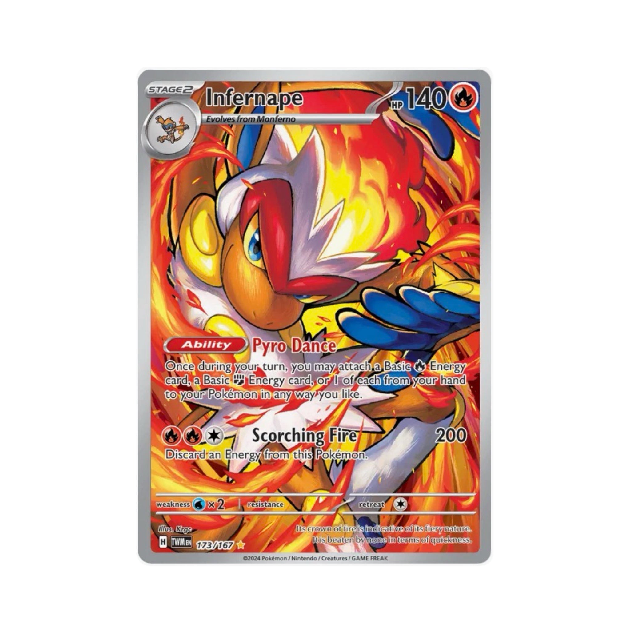 Infernape 173/167