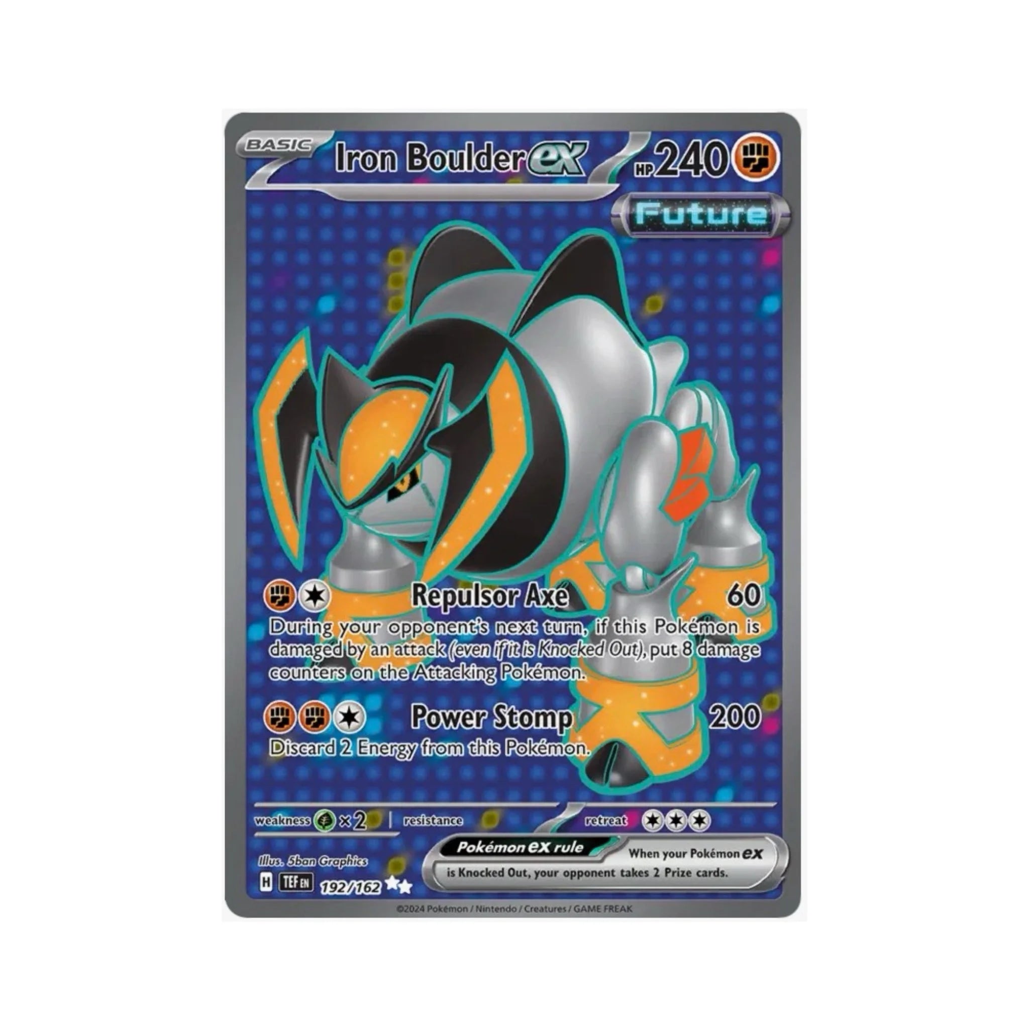 Iron Boulder EX 192/162