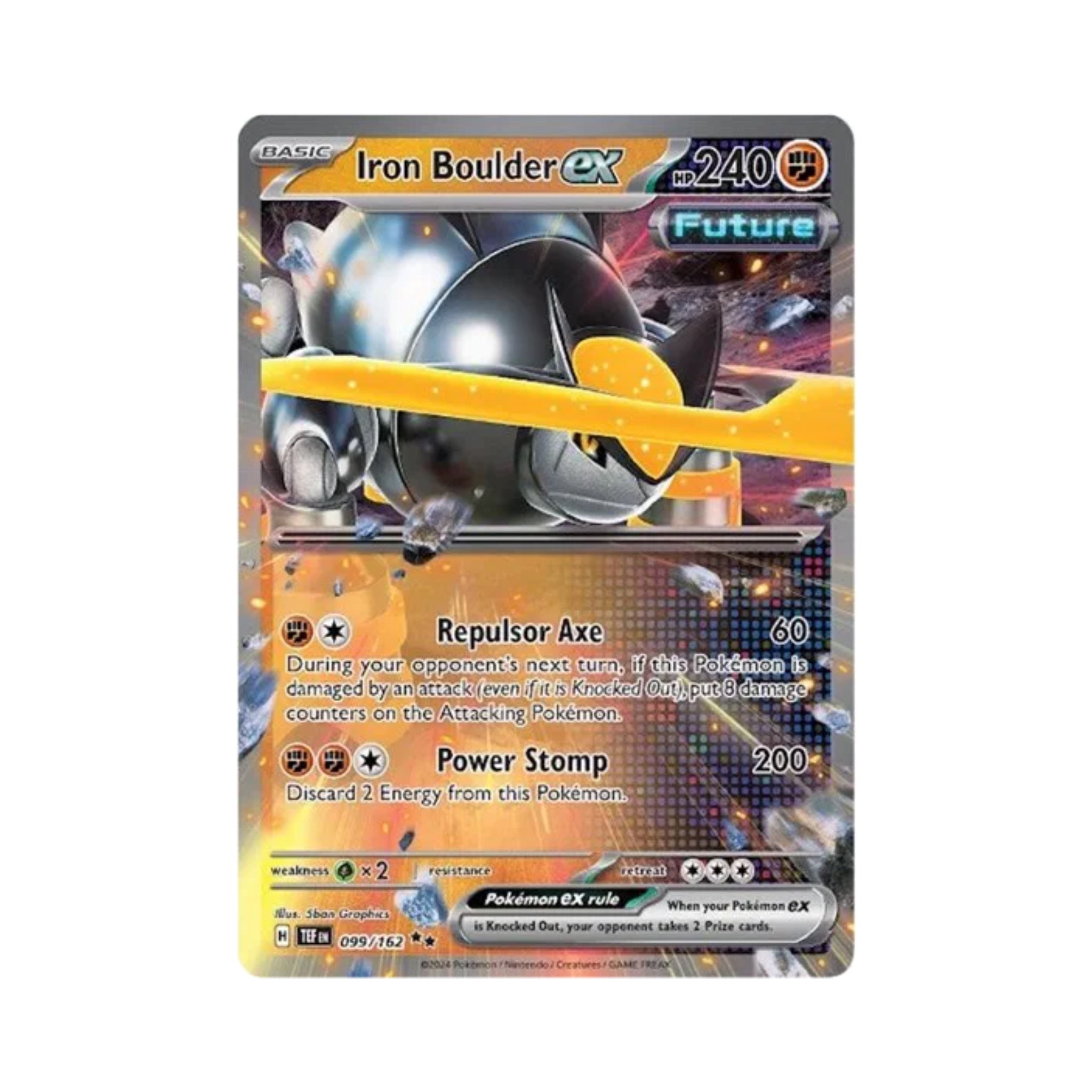 Iron Boulder ex 099/162