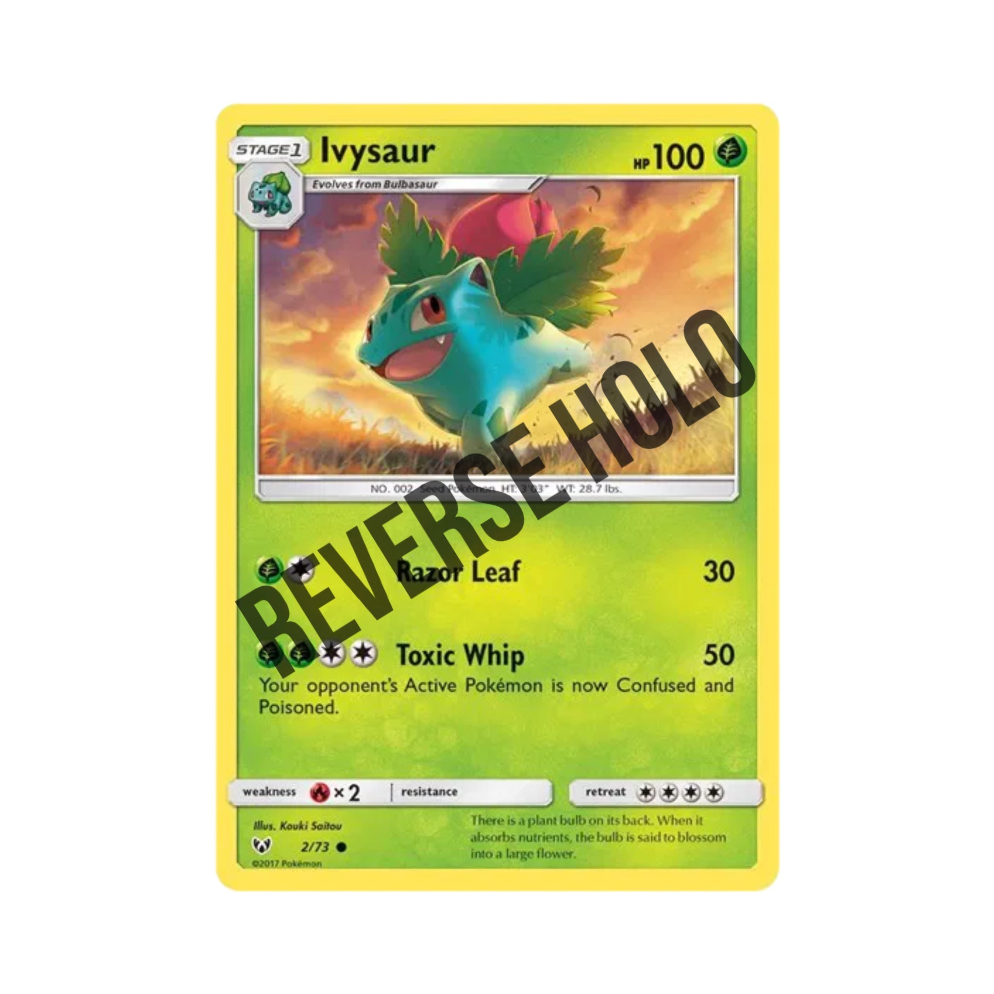 Ivysaur (Reverse Holo) 2/73