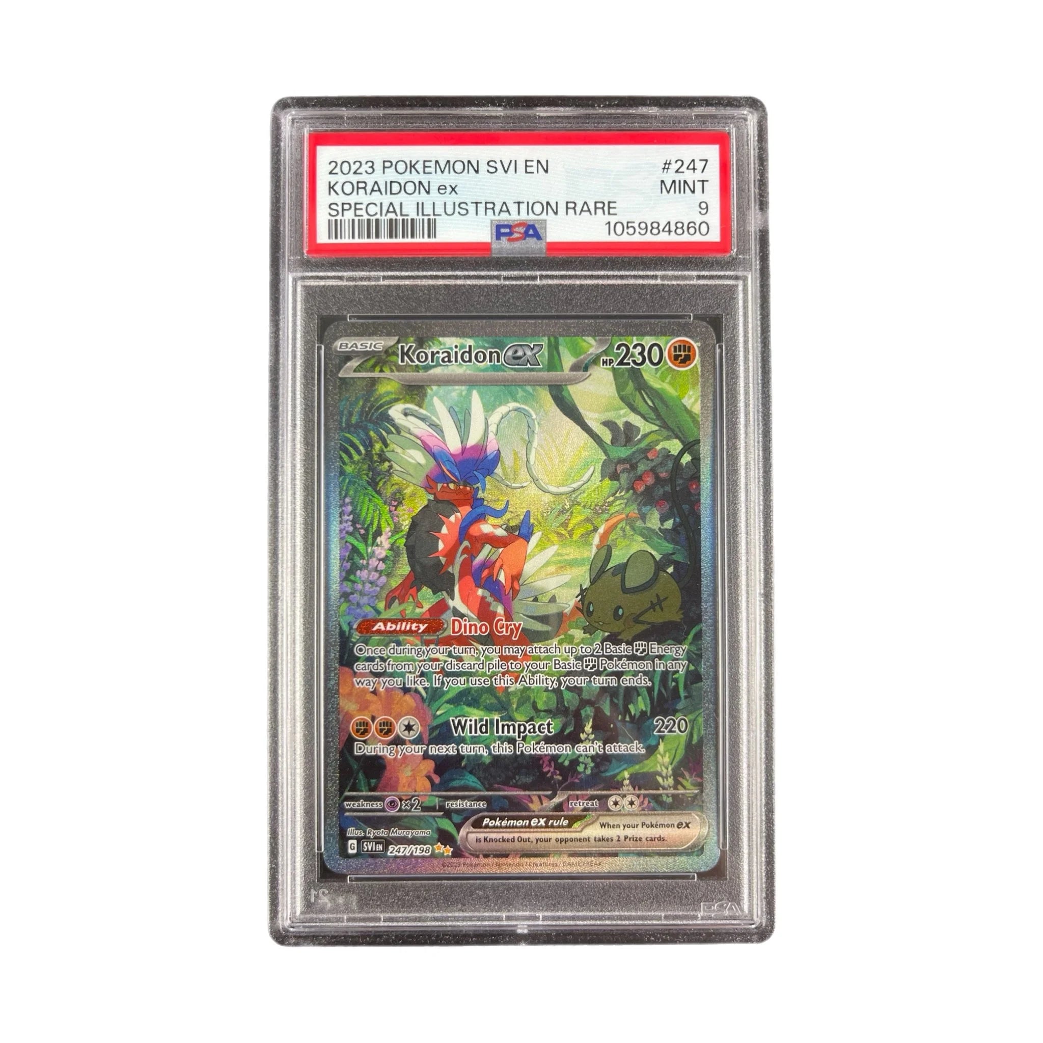 Koraidon EX 247/198 - PSA 9