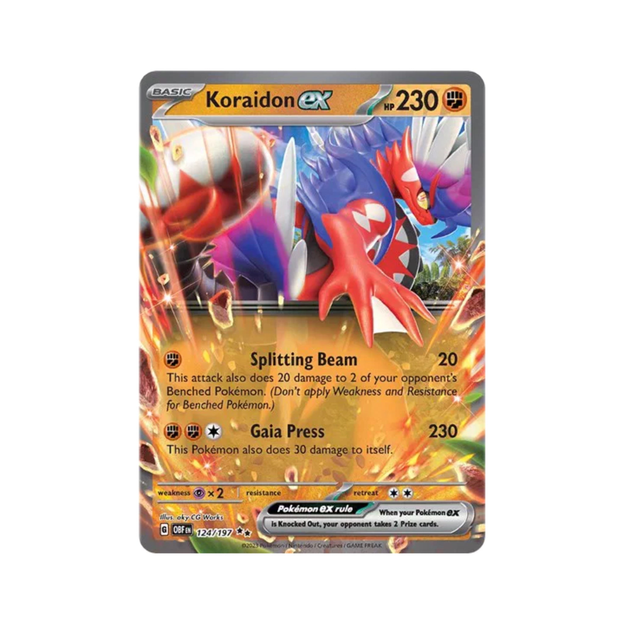 Koraidon ex 124/197