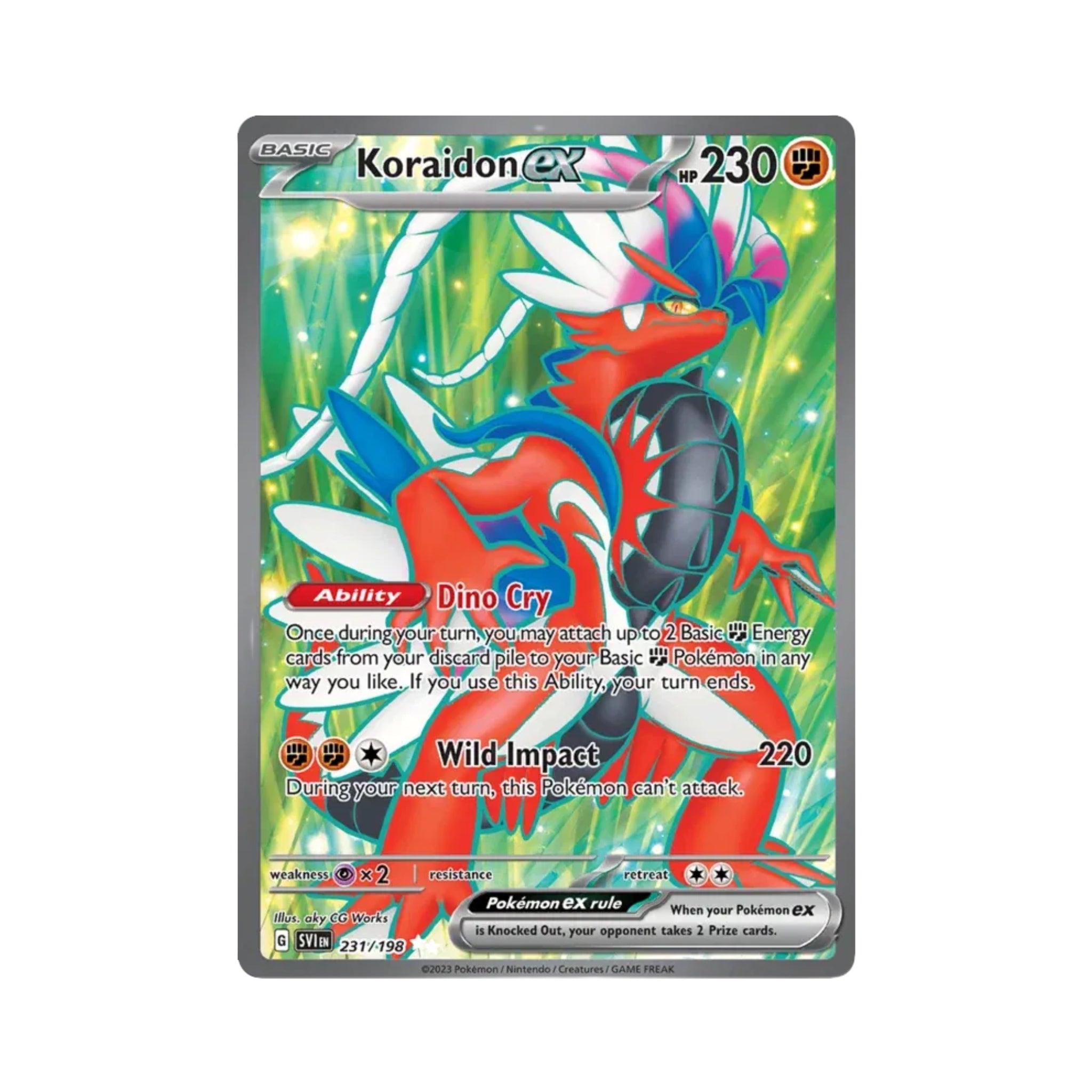 Koraidon ex 231/198