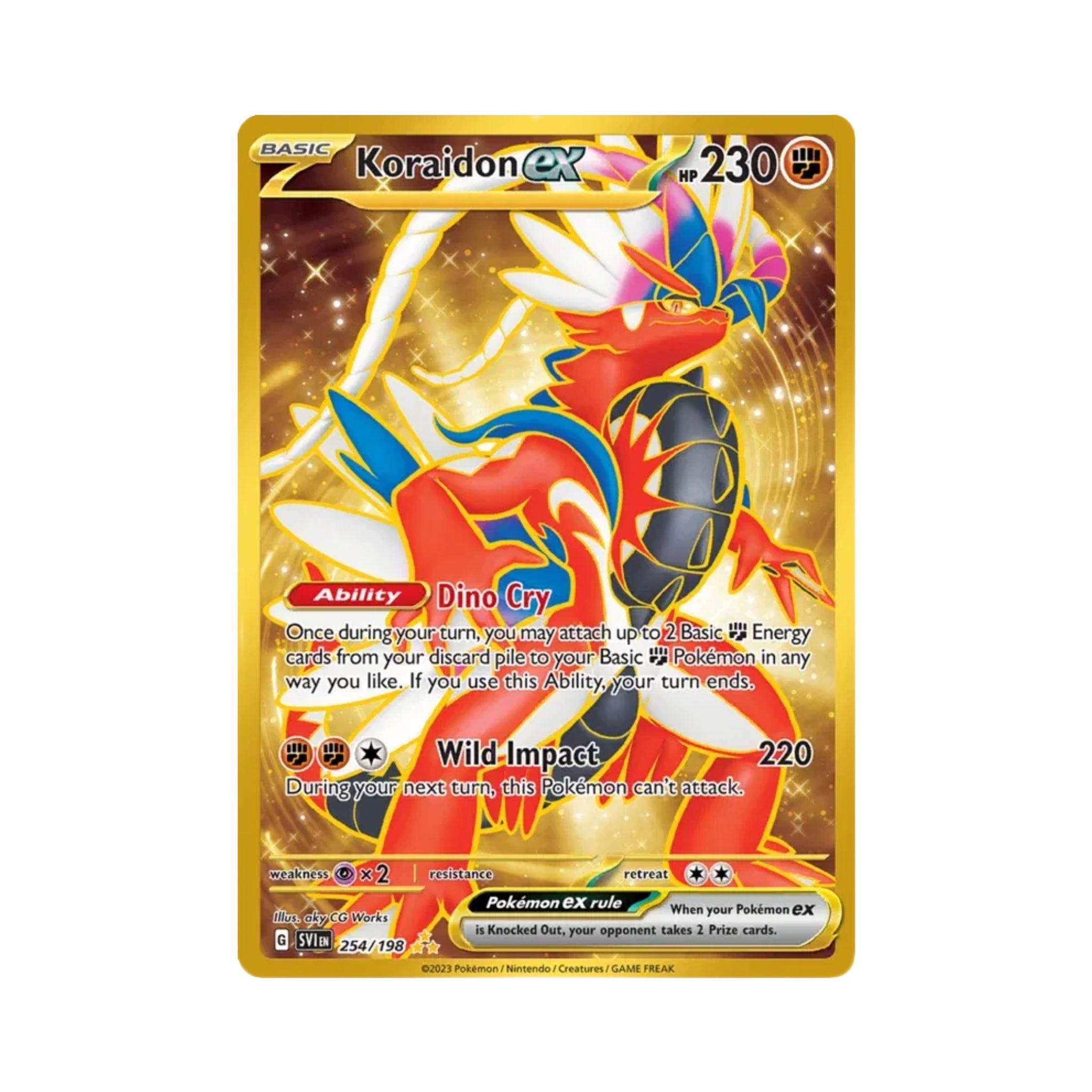 Koraidon ex 254/198