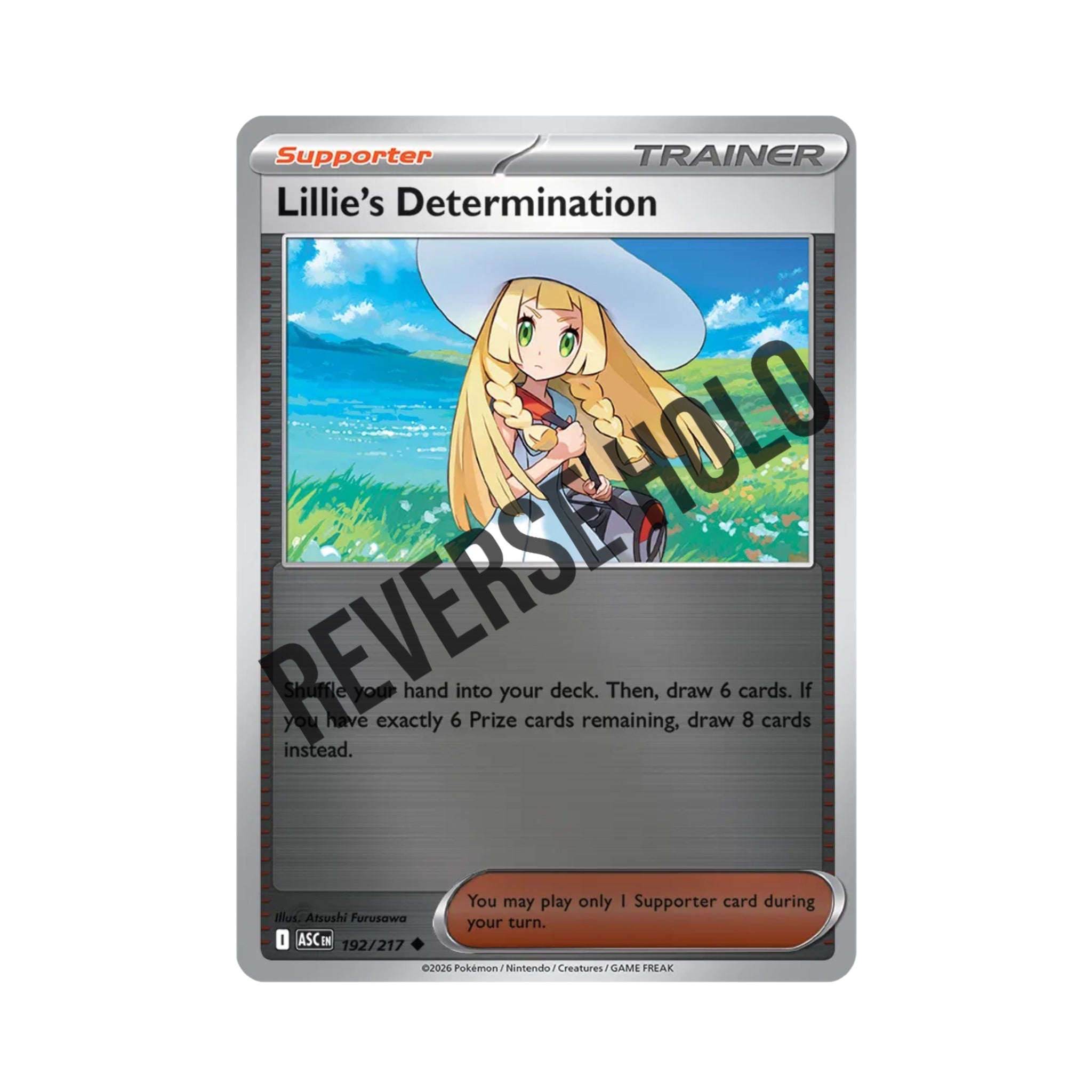 Lillie's Determination (Reverse Holo) 192/217