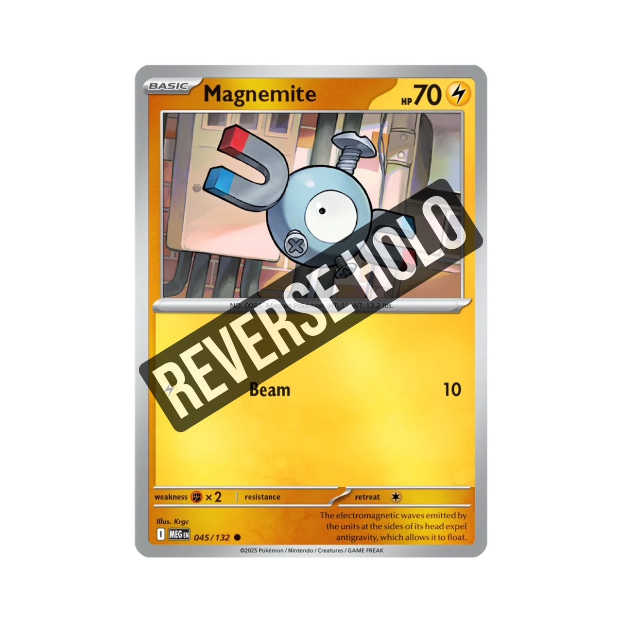 Magnemite (Reverse Holo) 045/132