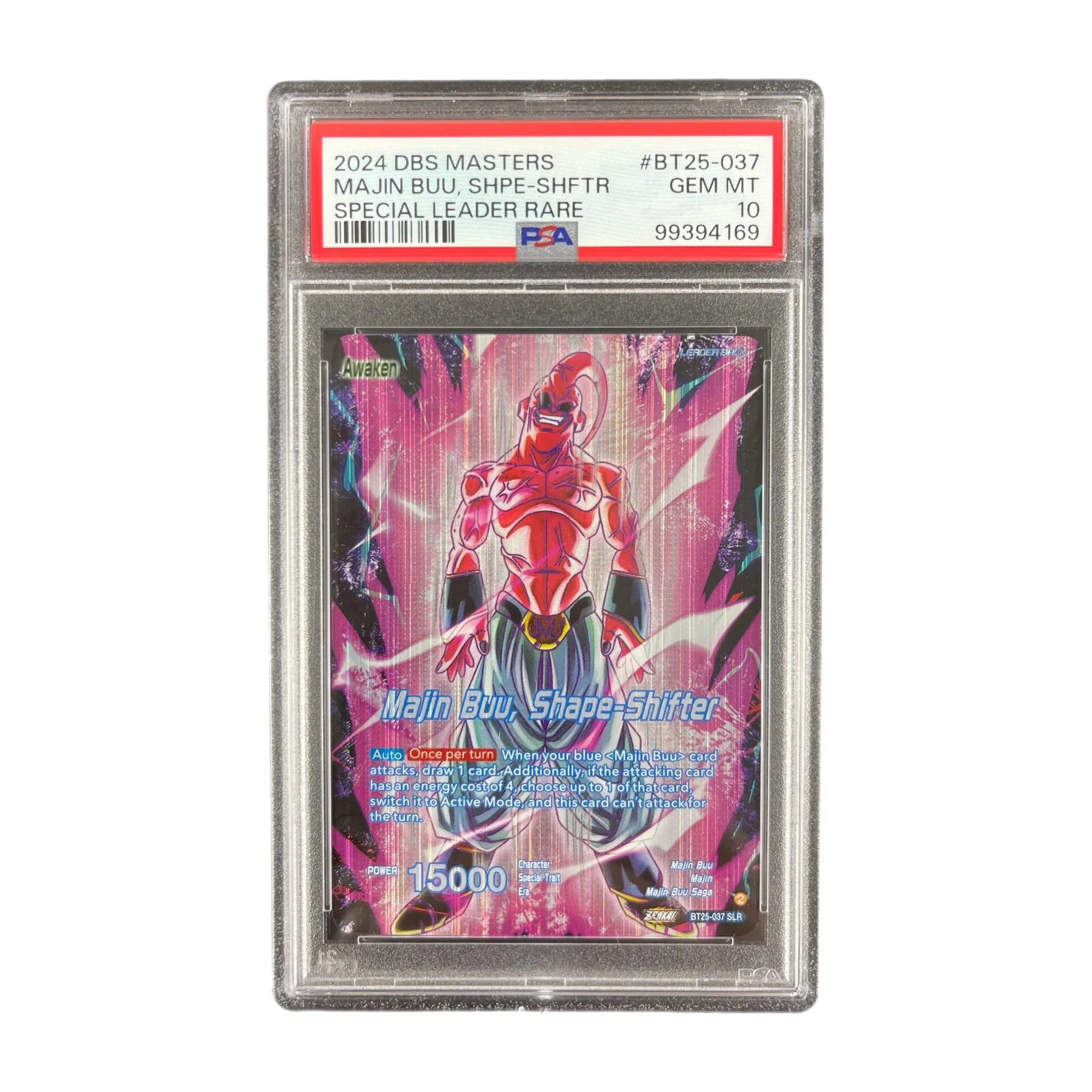 Majin Buu // Majin Buu, Shape-Shifter BT25-037 - PSA 10
